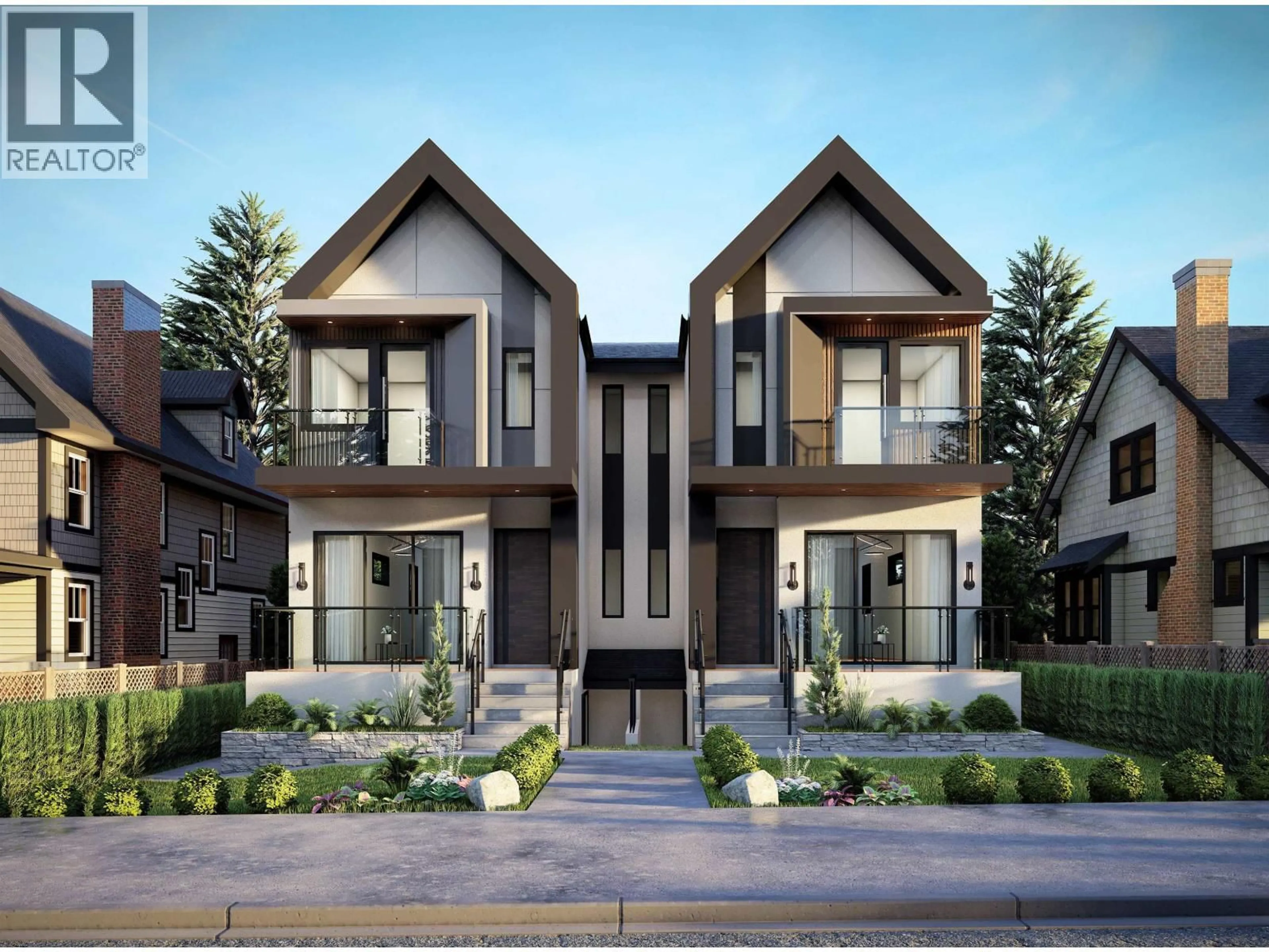 Home with brick exterior material, street for 4 - 1541 WILLINGDON AVENUE, Burnaby British Columbia V5C5H8