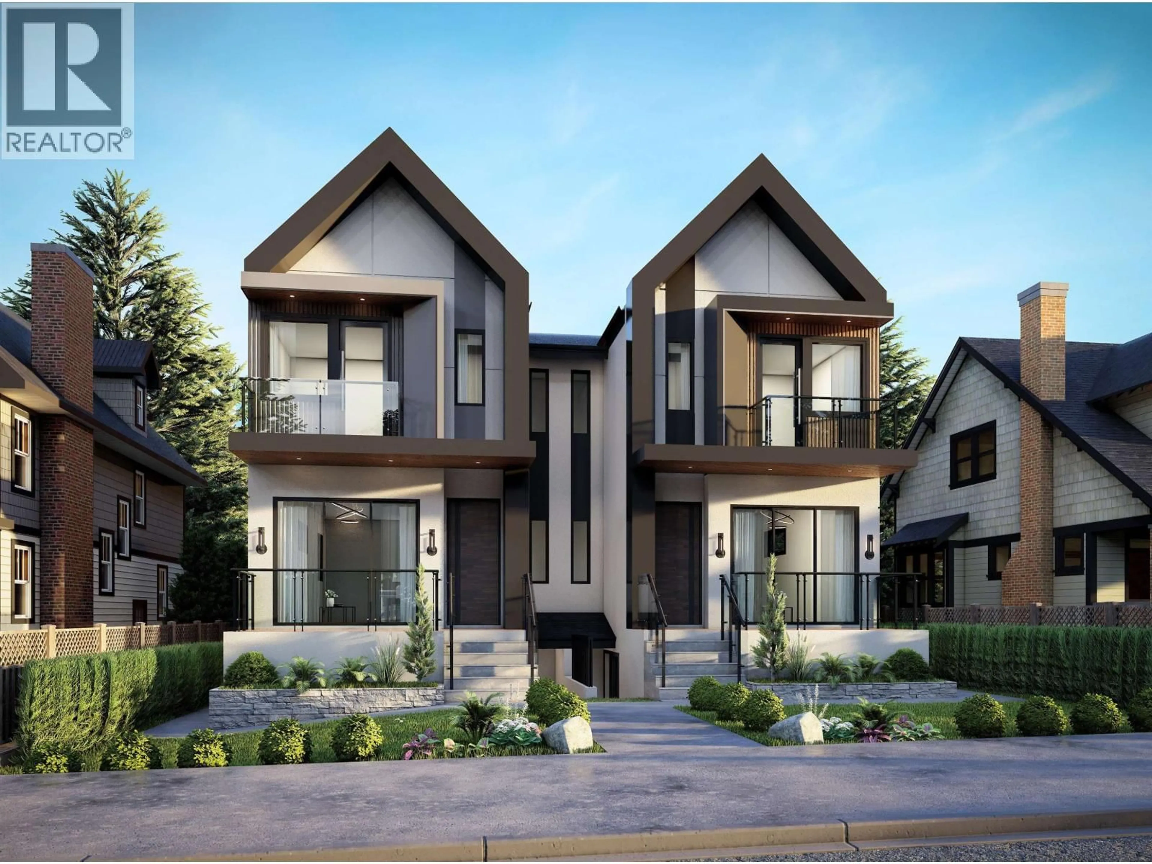 Home with brick exterior material, street for 4 - 1541 WILLINGDON AVENUE, Burnaby British Columbia V5C5H8