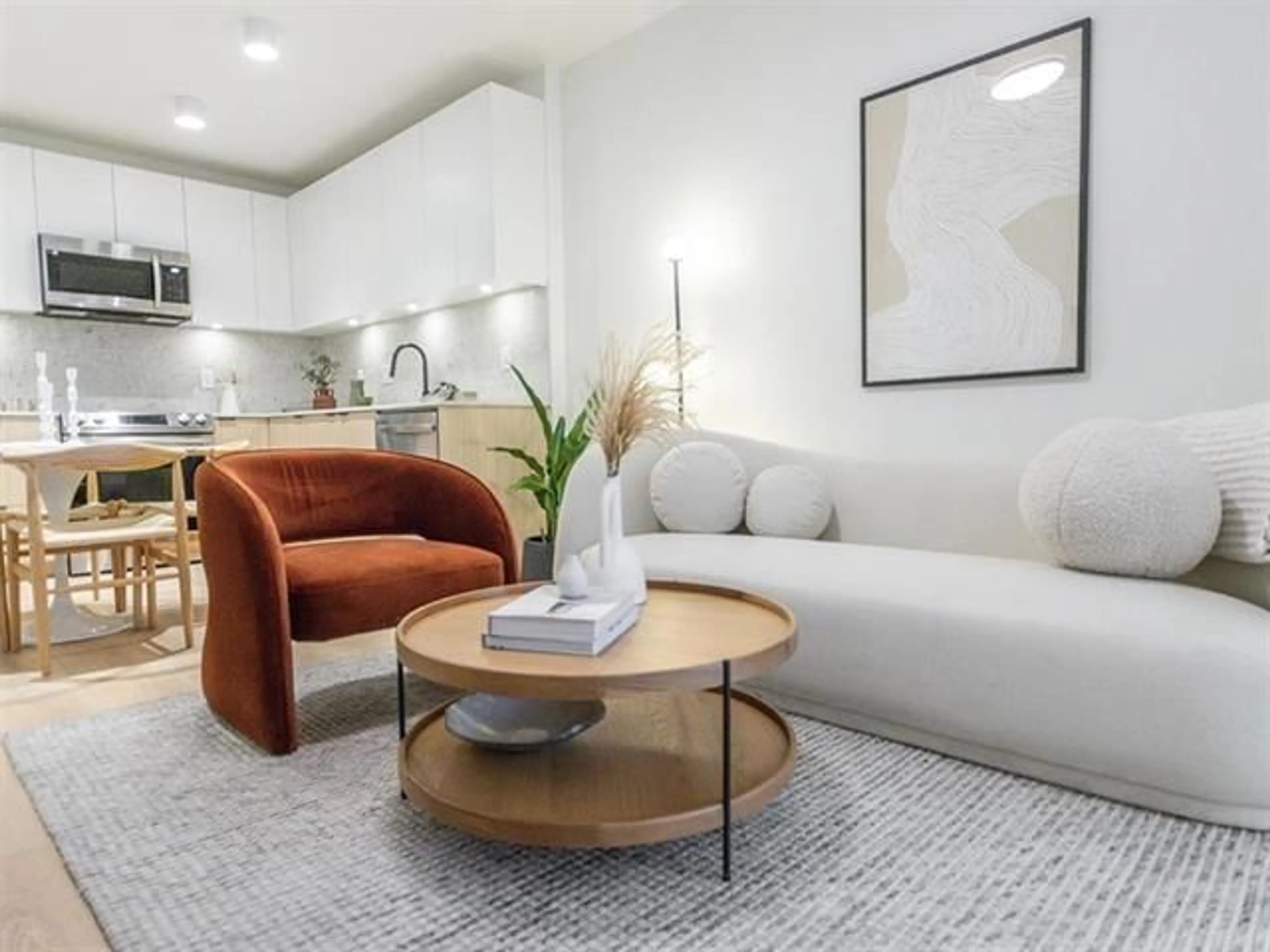 Living room with furniture, unknown for 417 - 20769 FRASER HIGHWAY, Langley British Columbia V3A4S9