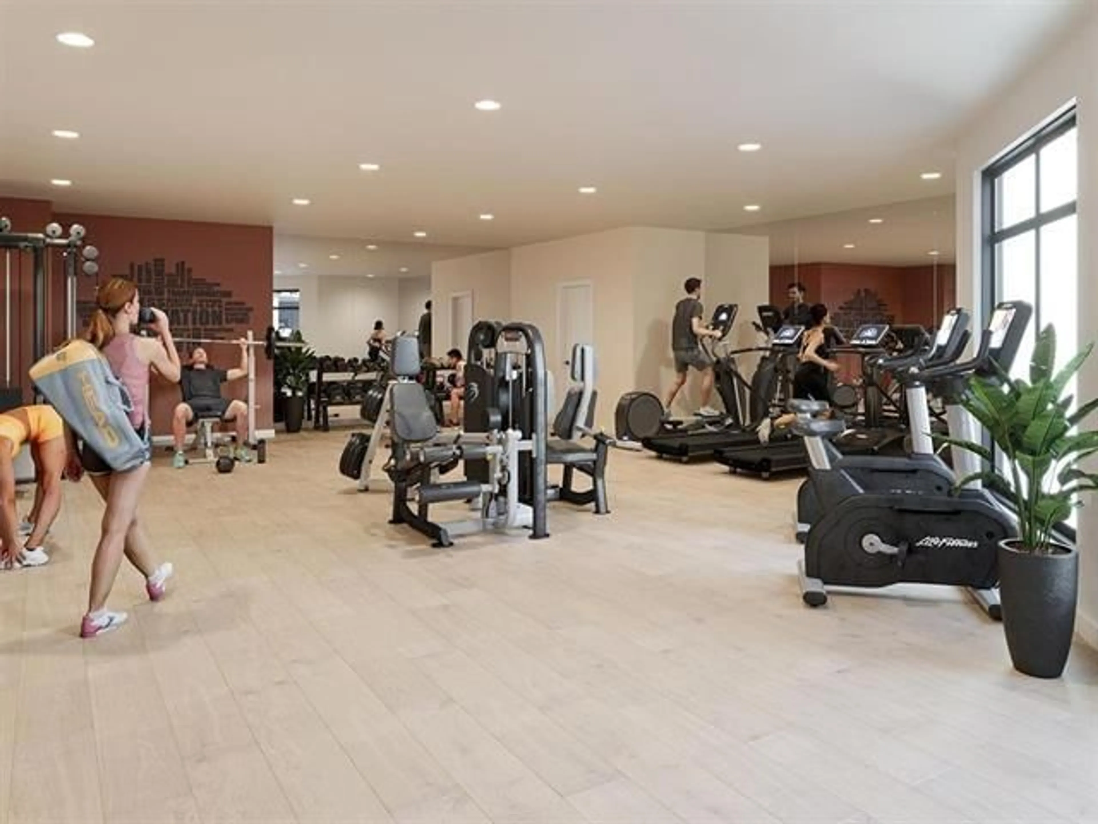 Gym or fitness room for 417 - 20769 FRASER HIGHWAY, Langley British Columbia V3A4S9