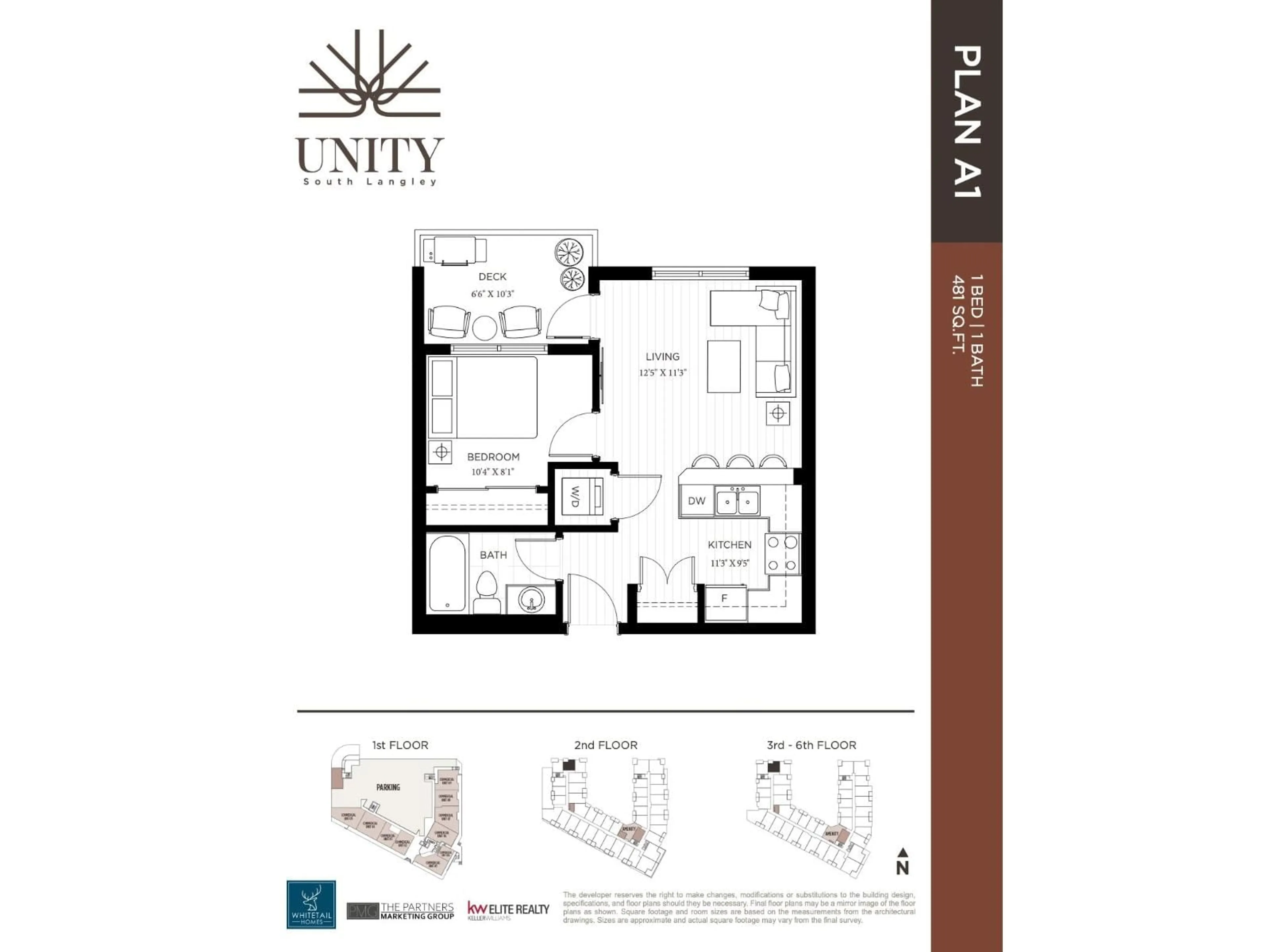 Floor plan for 417 - 20769 FRASER HIGHWAY, Langley British Columbia V3A4S9