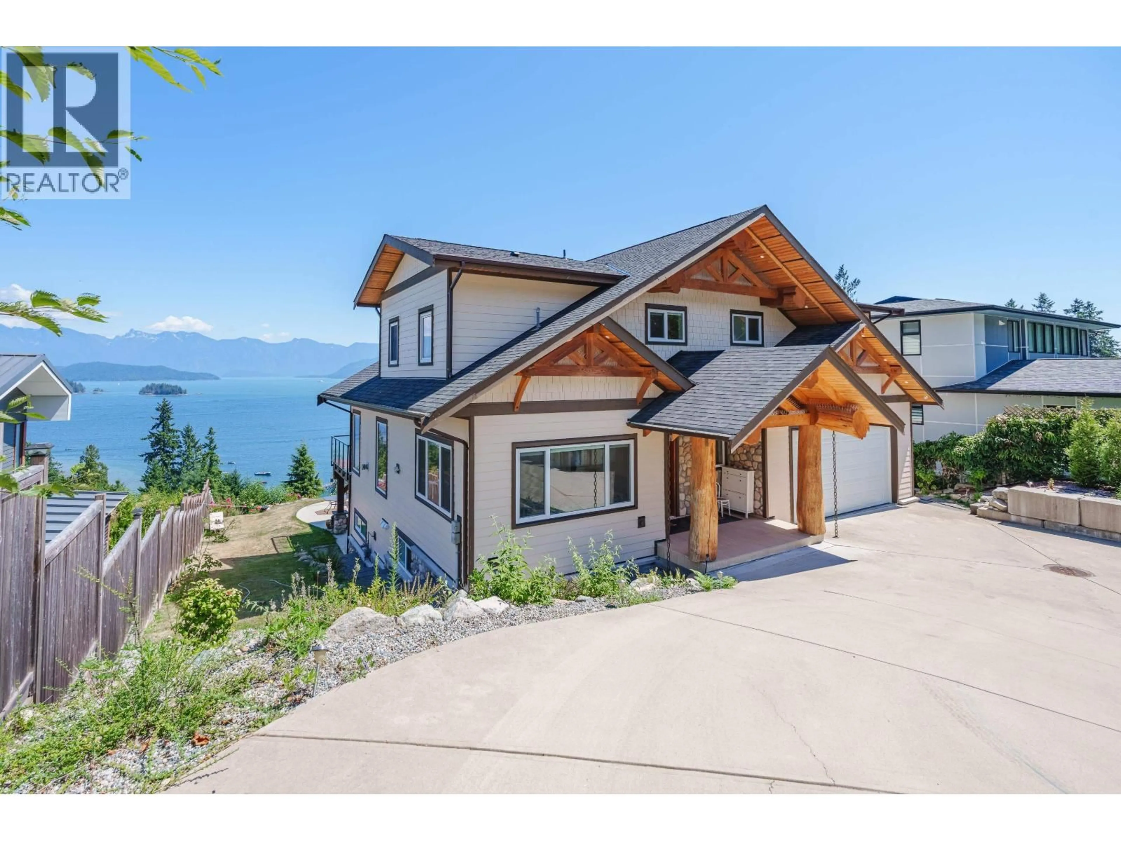 A pic from outside/outdoor area/front of a property/back of a property/a pic from drone, water/lake/river/ocean view for 1246 ST ANDREWS ROAD, Gibsons British Columbia V0N1V1