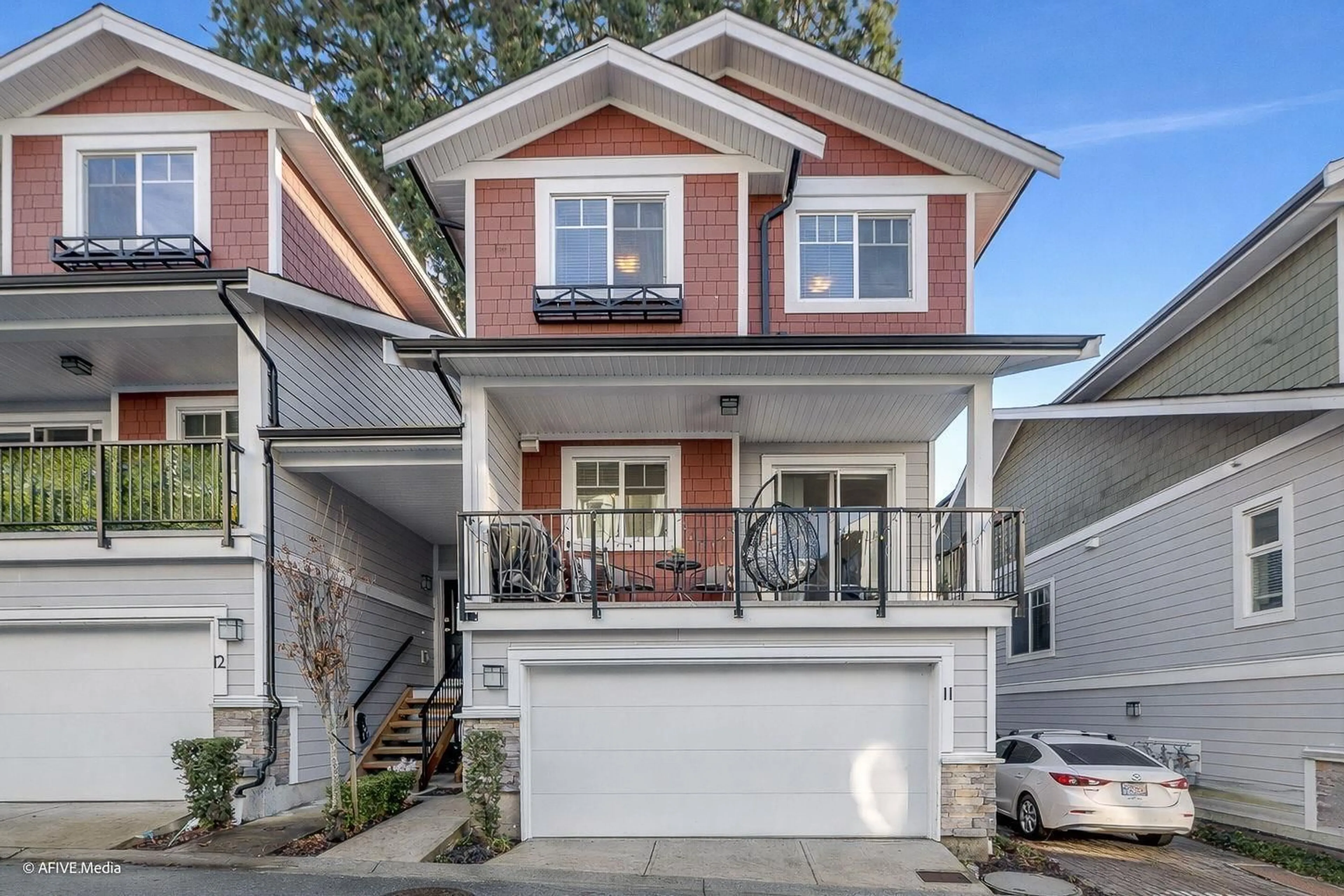 Home with vinyl exterior material, street for 11 - 6188 141 STREET, Surrey British Columbia V3X0J7