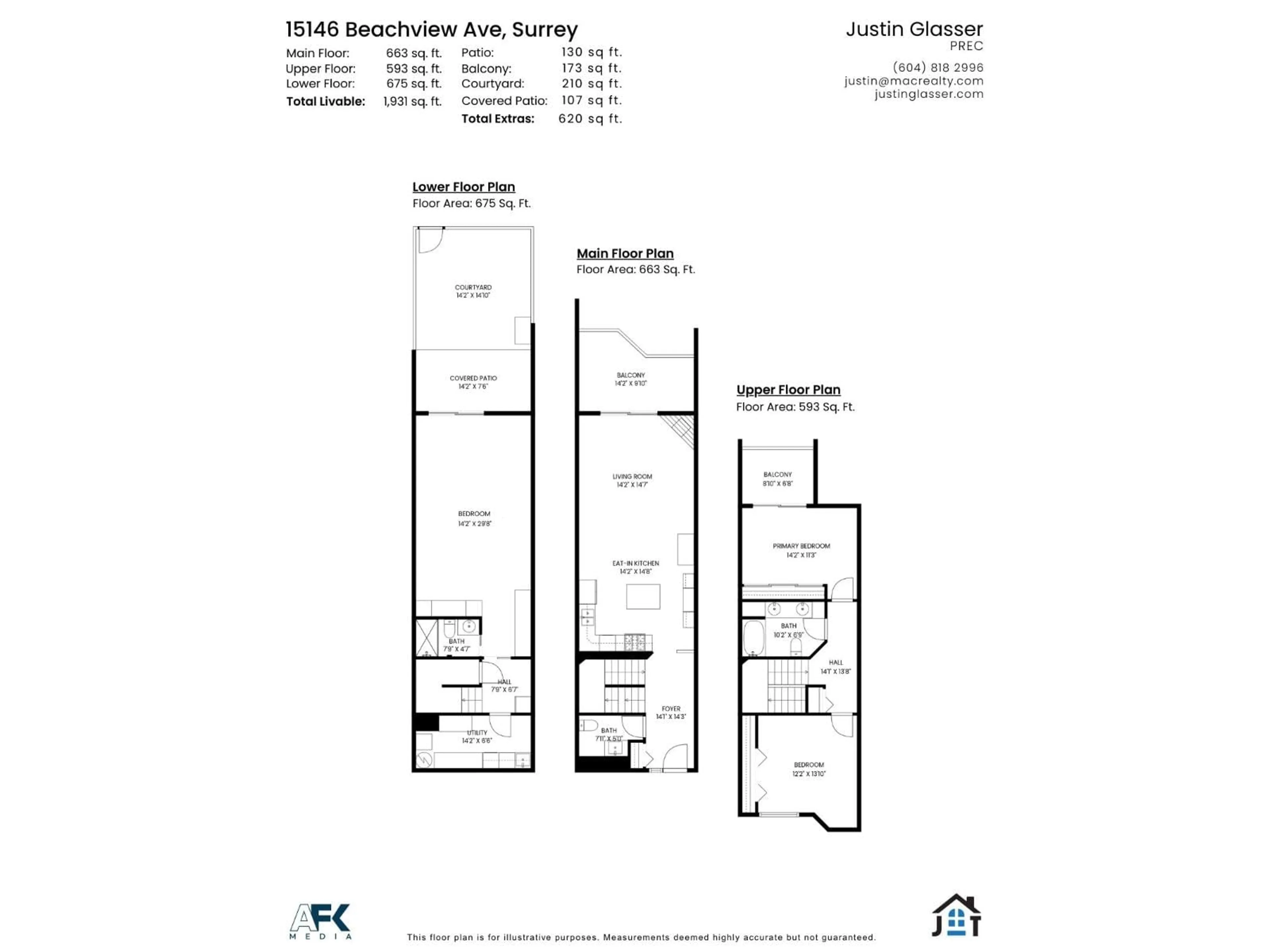Floor plan for 15146 BEACHVIEW AVENUE, White Rock British Columbia V4B1P6