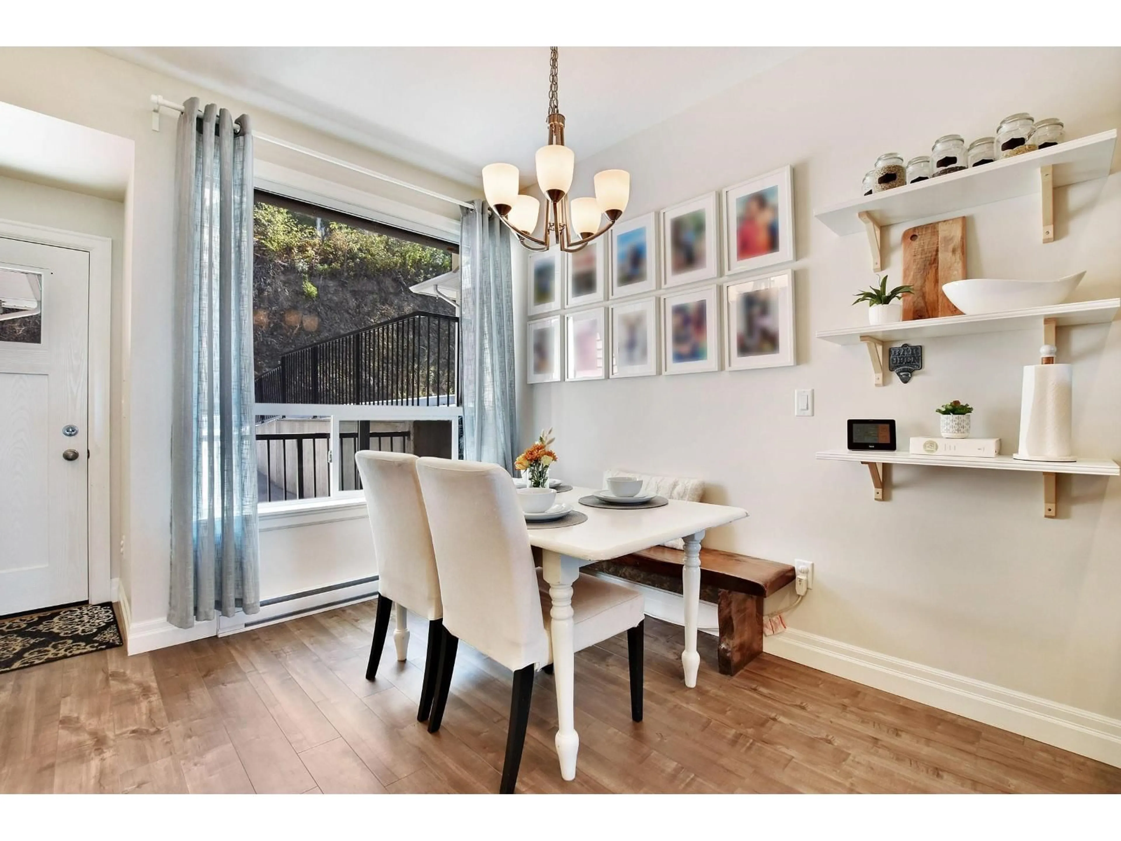 Dining room, wood/laminate floor for 139 - 6026 LINDEMAN STREET, Chilliwack British Columbia V2R0W1
