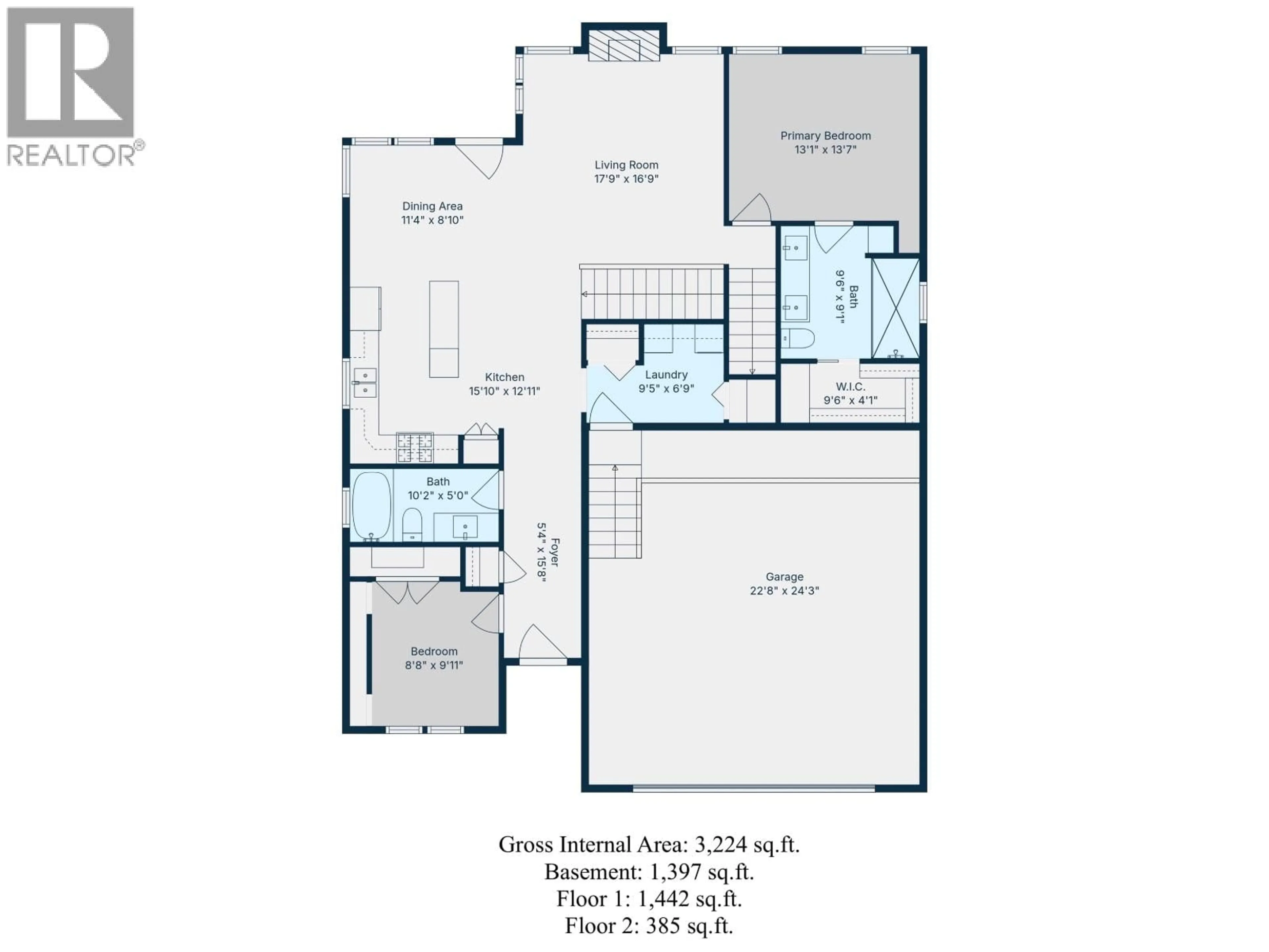 Floor plan for 10603 114A AVENUE, Fort St. John British Columbia V1J0S1