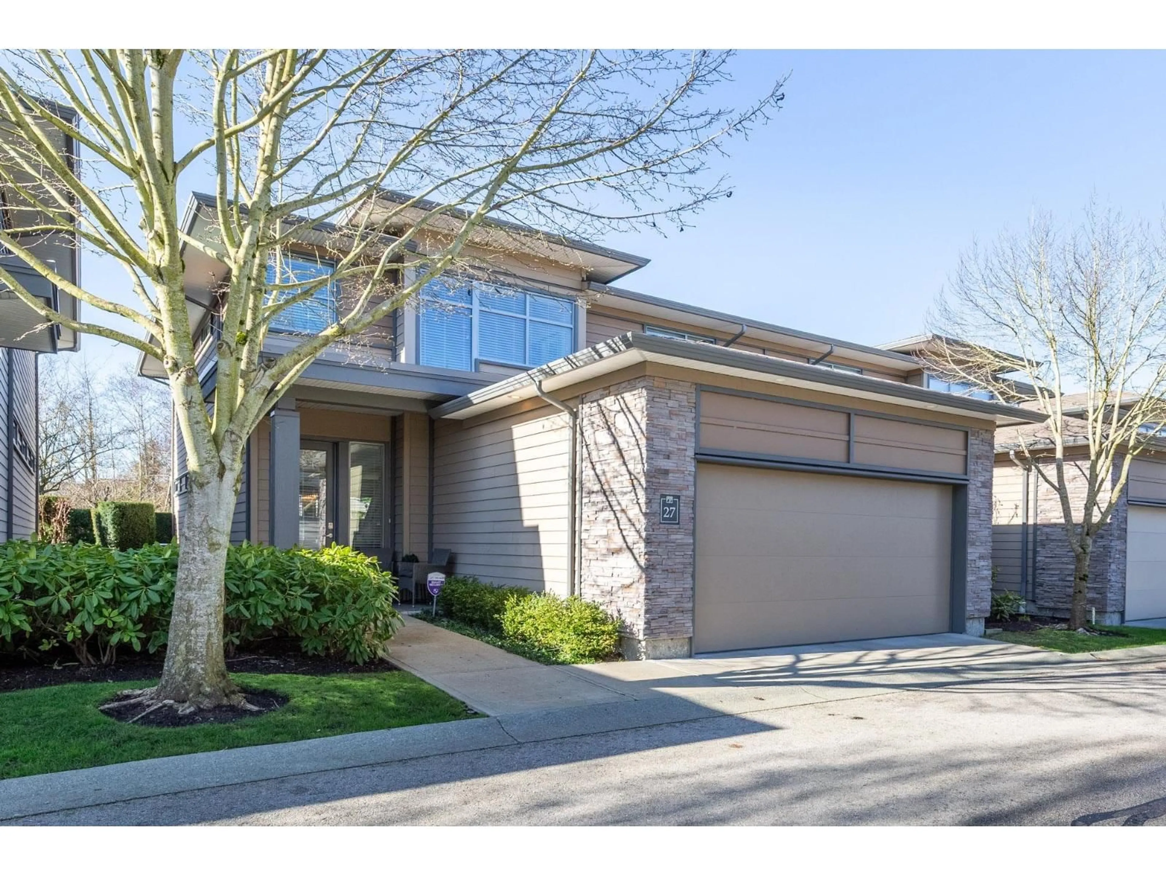 Home with brick exterior material, street for 27 - 2603 162 STREET, Surrey British Columbia V3Z2L4