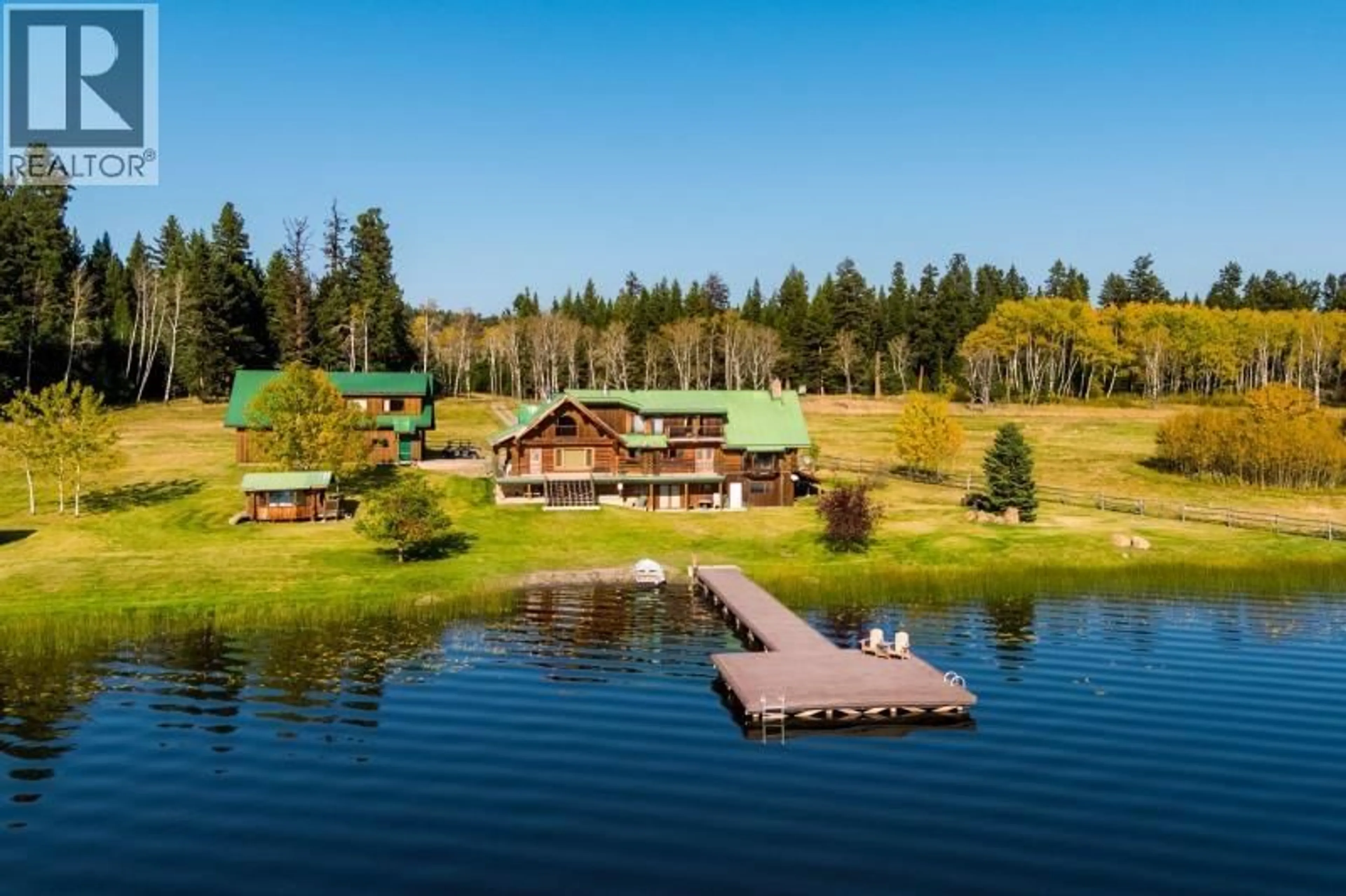 A pic from outside/outdoor area/front of a property/back of a property/a pic from drone, water/lake/river/ocean view for 5939 THORSTEINSON ROAD, Forest Grove British Columbia V0K2E0