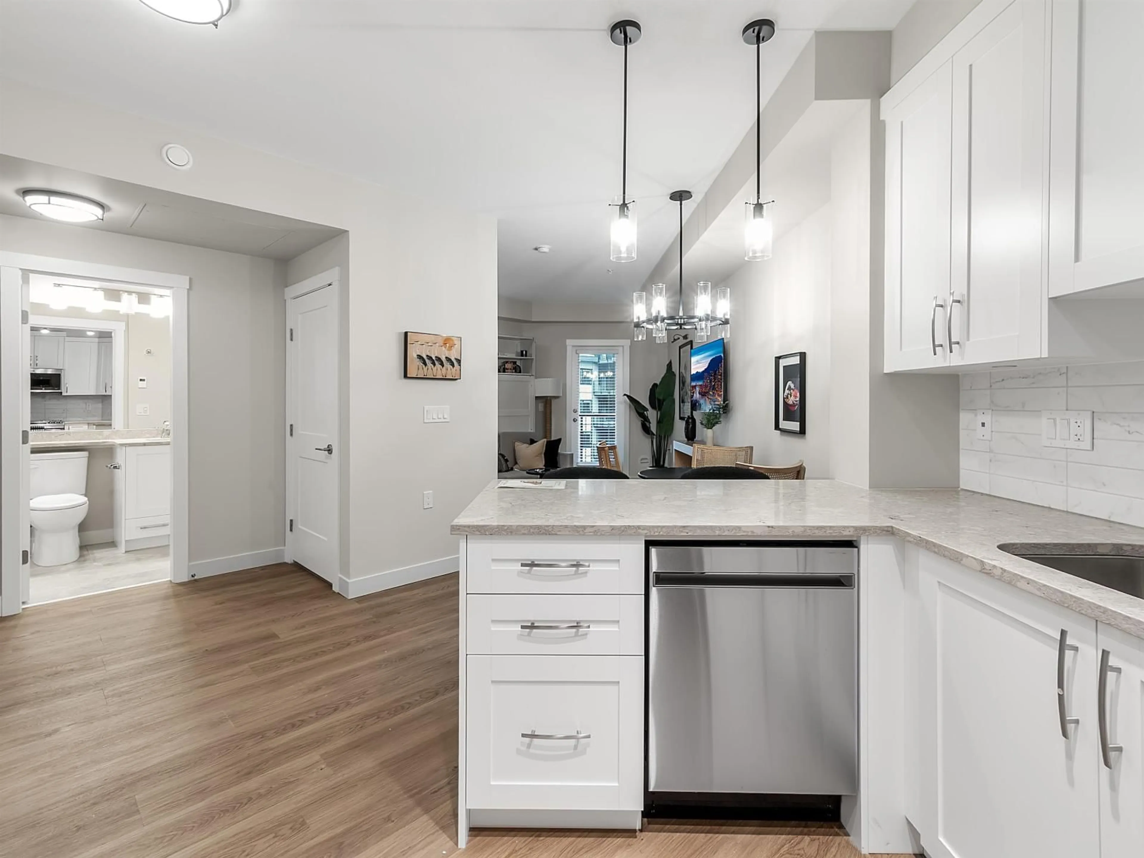 Open concept kitchen, unknown for A311 - 8233 208B STREET, Langley British Columbia V2Y4M7