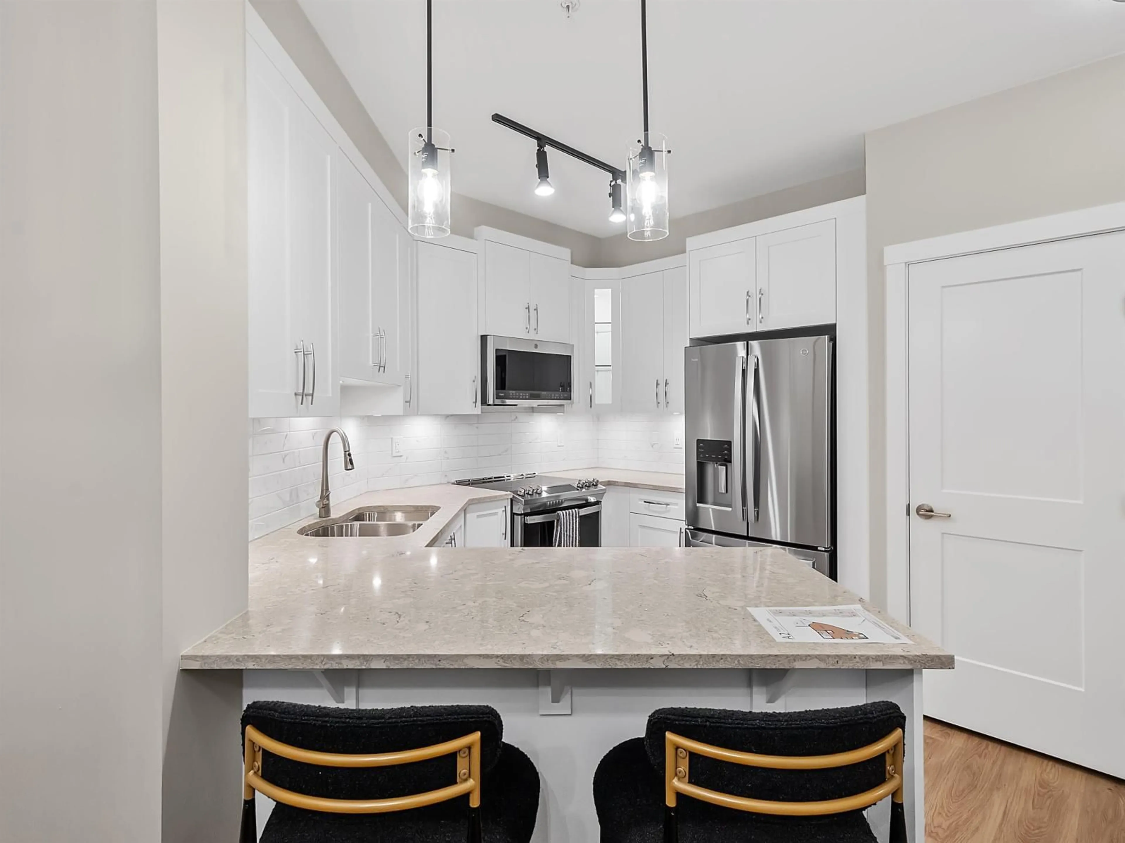 Contemporary kitchen, unknown for A311 - 8233 208B STREET, Langley British Columbia V2Y4M7