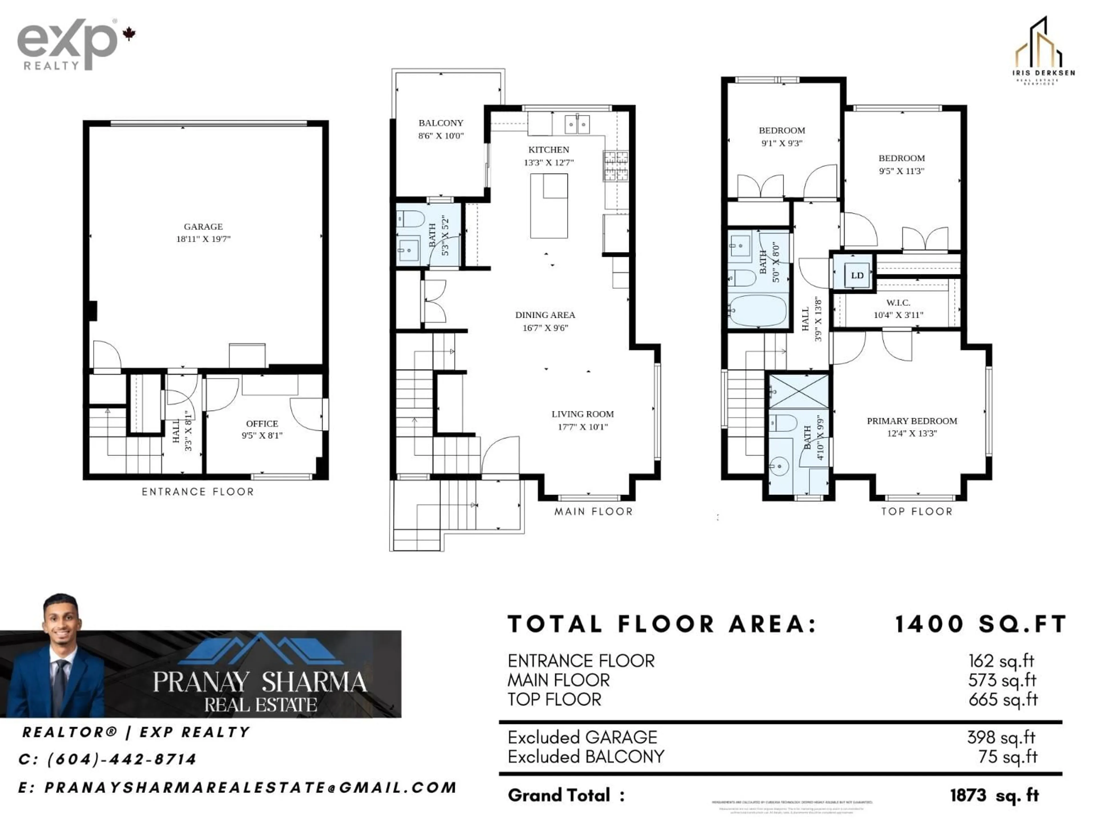 Floor plan for 44 - 16433 19 AVENUE, Surrey British Columbia V3Z0Z1