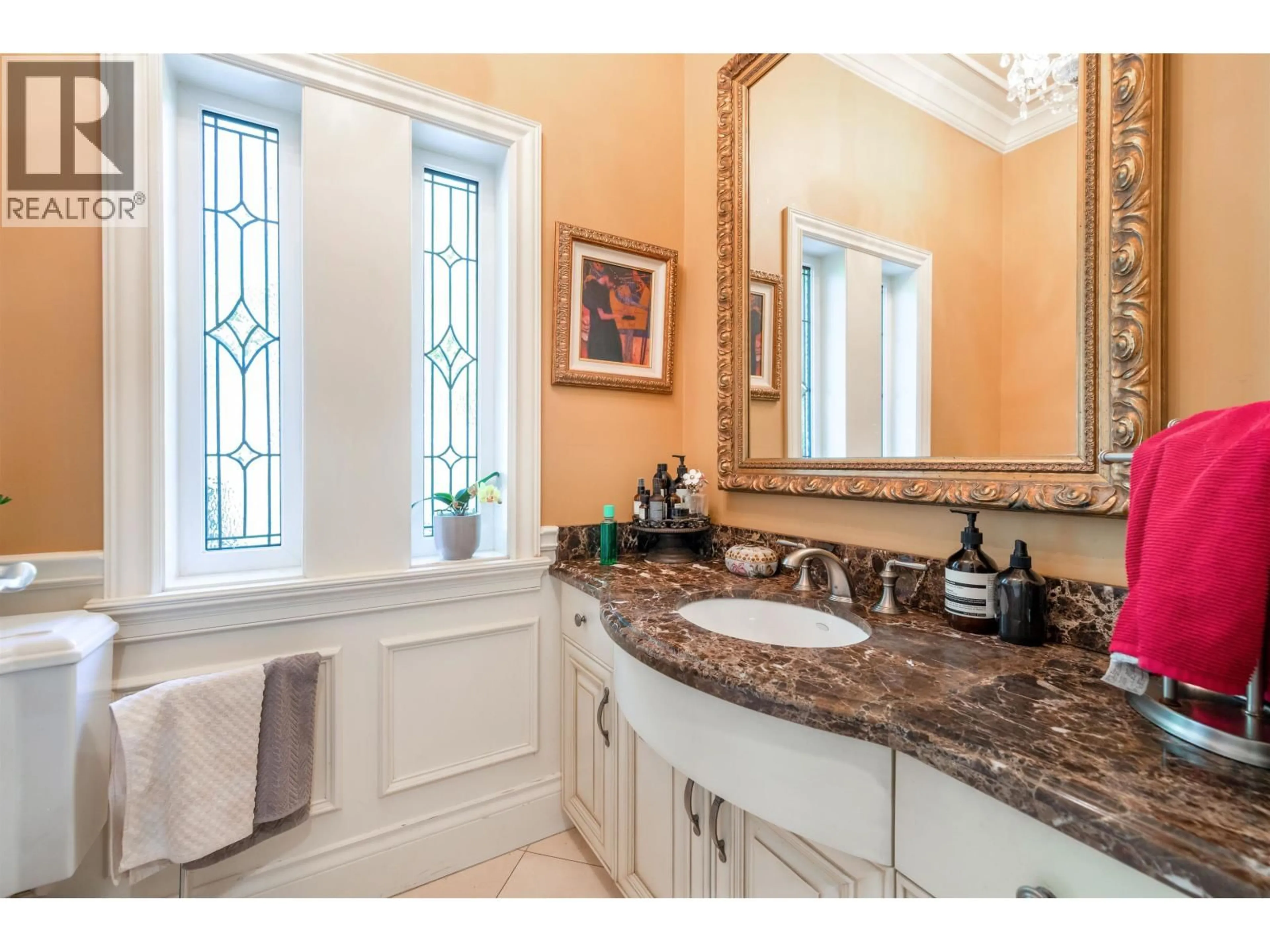 Contemporary bathroom, ceramic/tile floor for 6261 ADERA STREET, Vancouver British Columbia V6M3J5