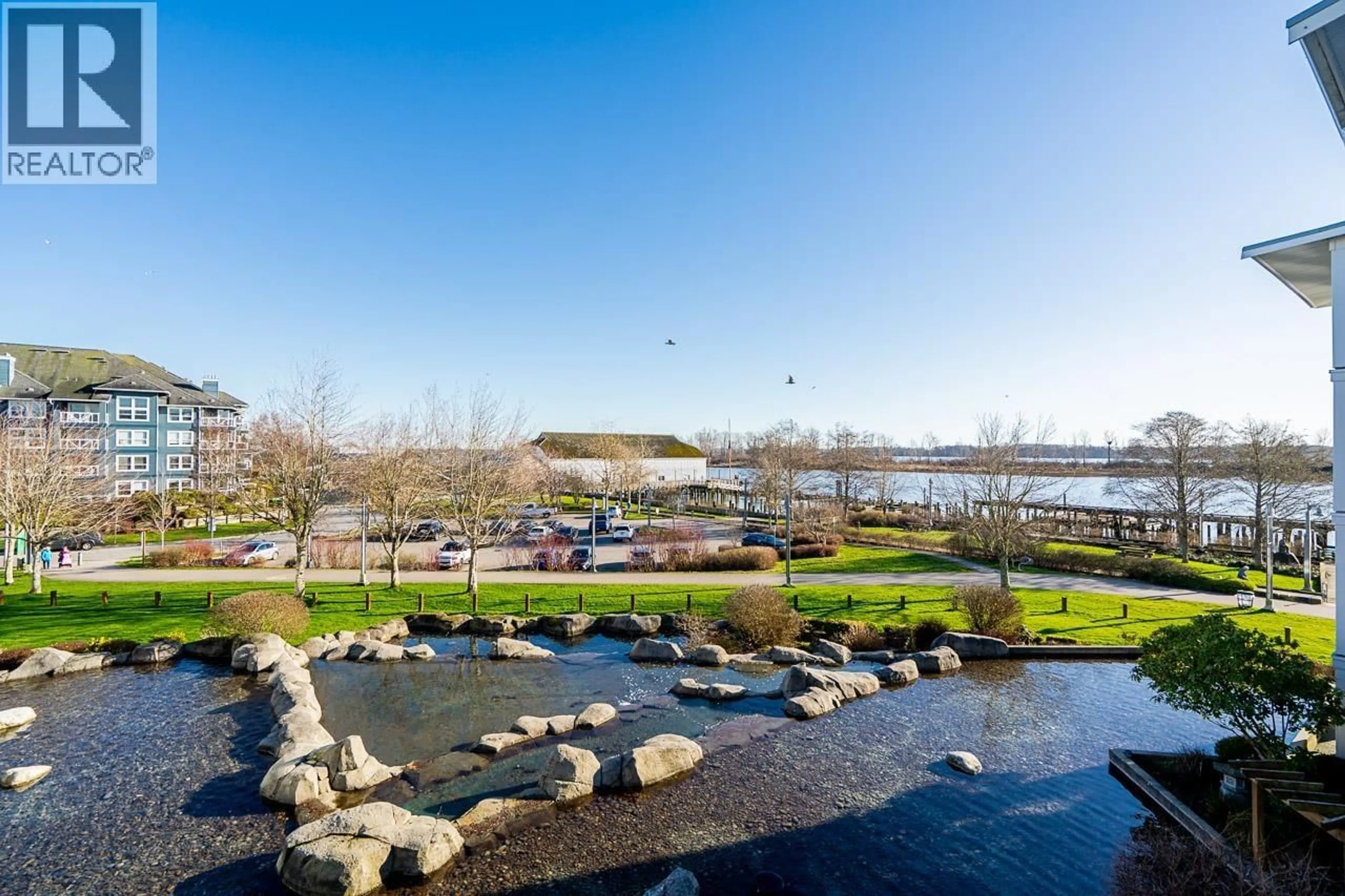 Patio, water/lake/river/ocean view for 322 - 4600 WESTWATER DRIVE, Richmond British Columbia V7E6S2