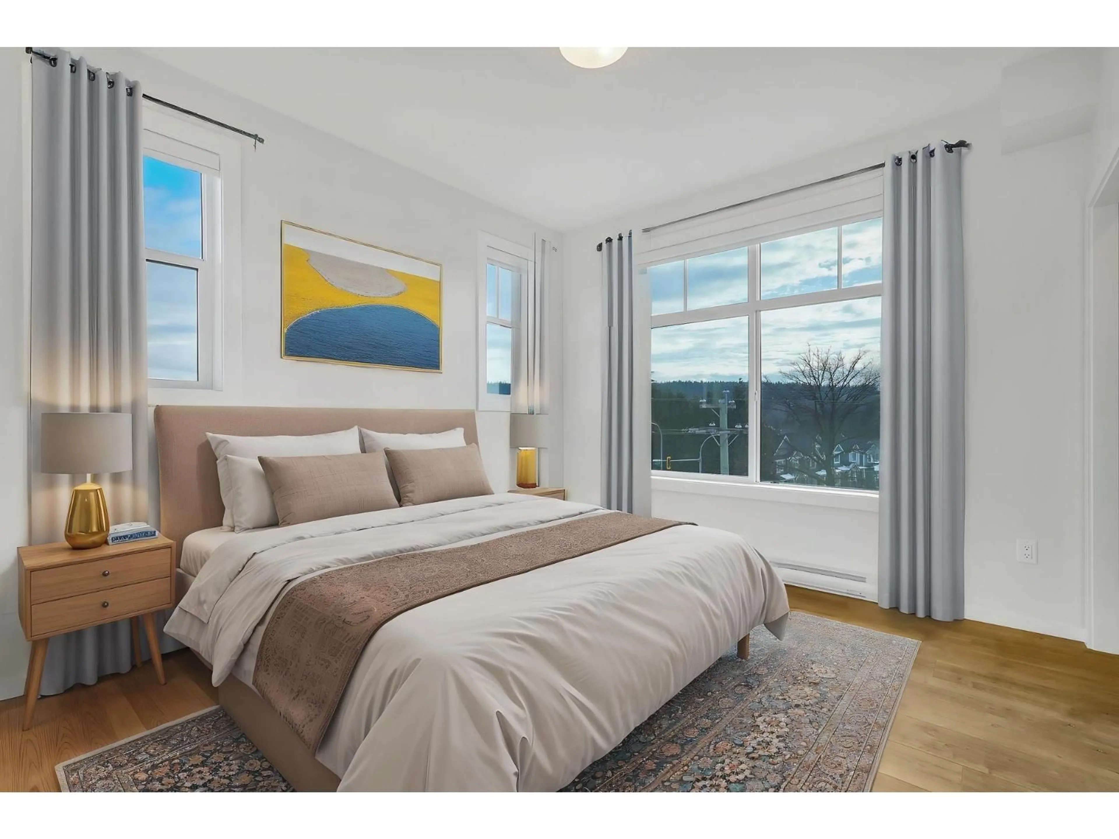 Bedroom with bed, unknown for 404 - 3315 148 STREET, Surrey British Columbia V4P0H5