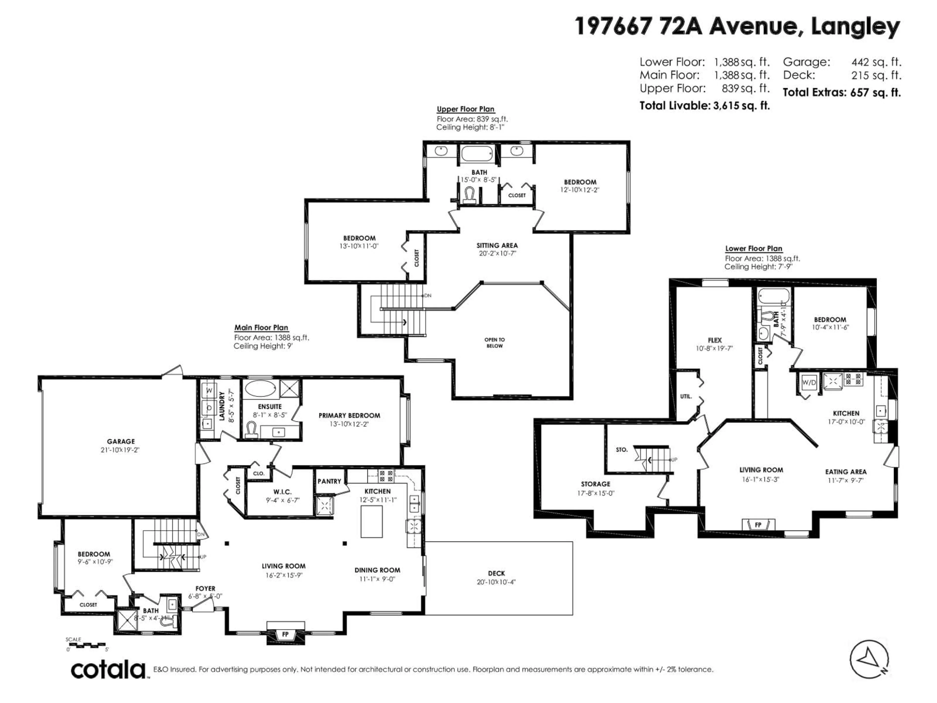 Floor plan for 19667 72A AVENUE, Langley British Columbia V2Y3E5