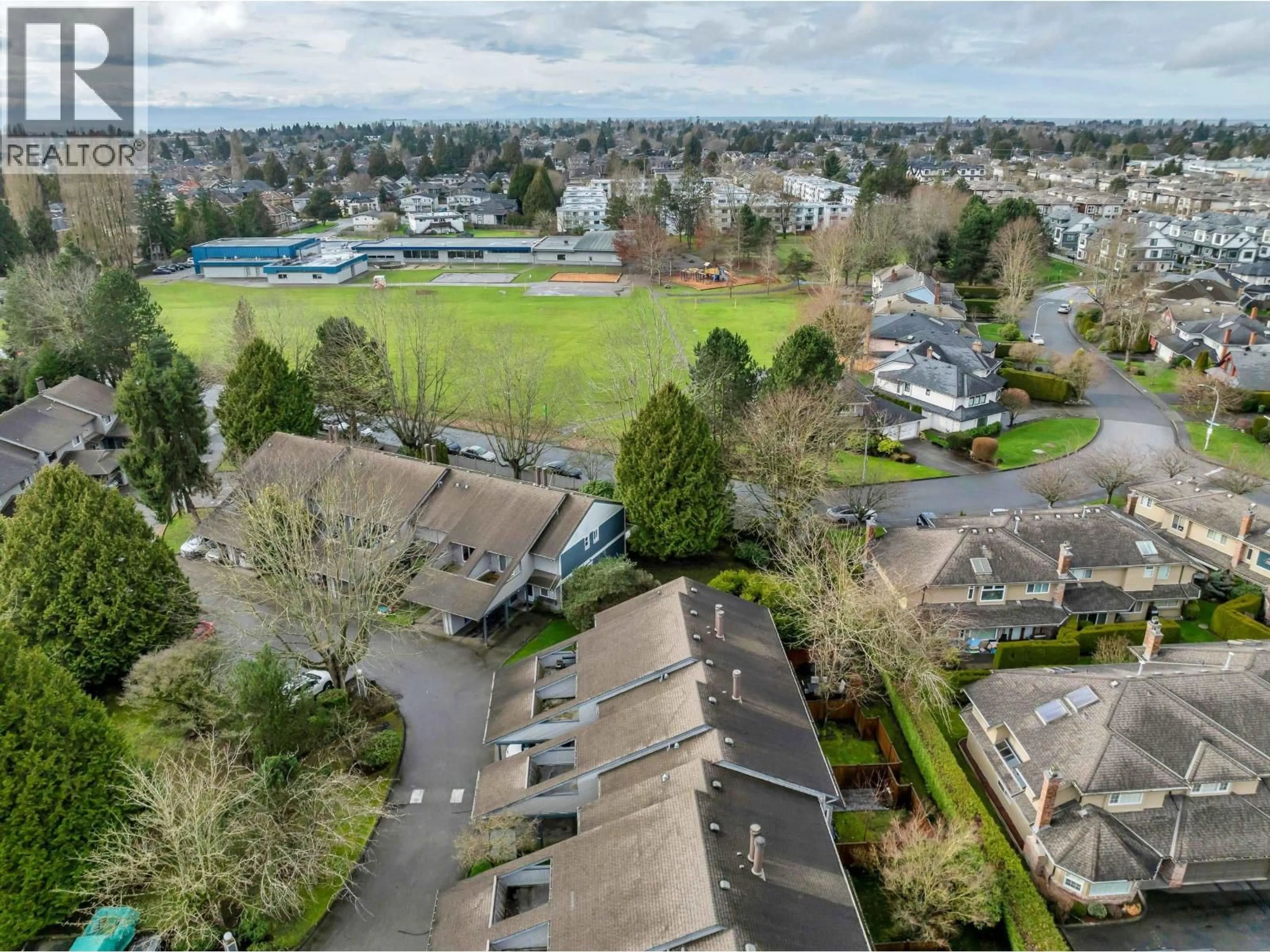 A pic from outside/outdoor area/front of a property/back of a property/a pic from drone, unknown for 7 - 7300 LEDWAY ROAD, Richmond British Columbia V7C4N9