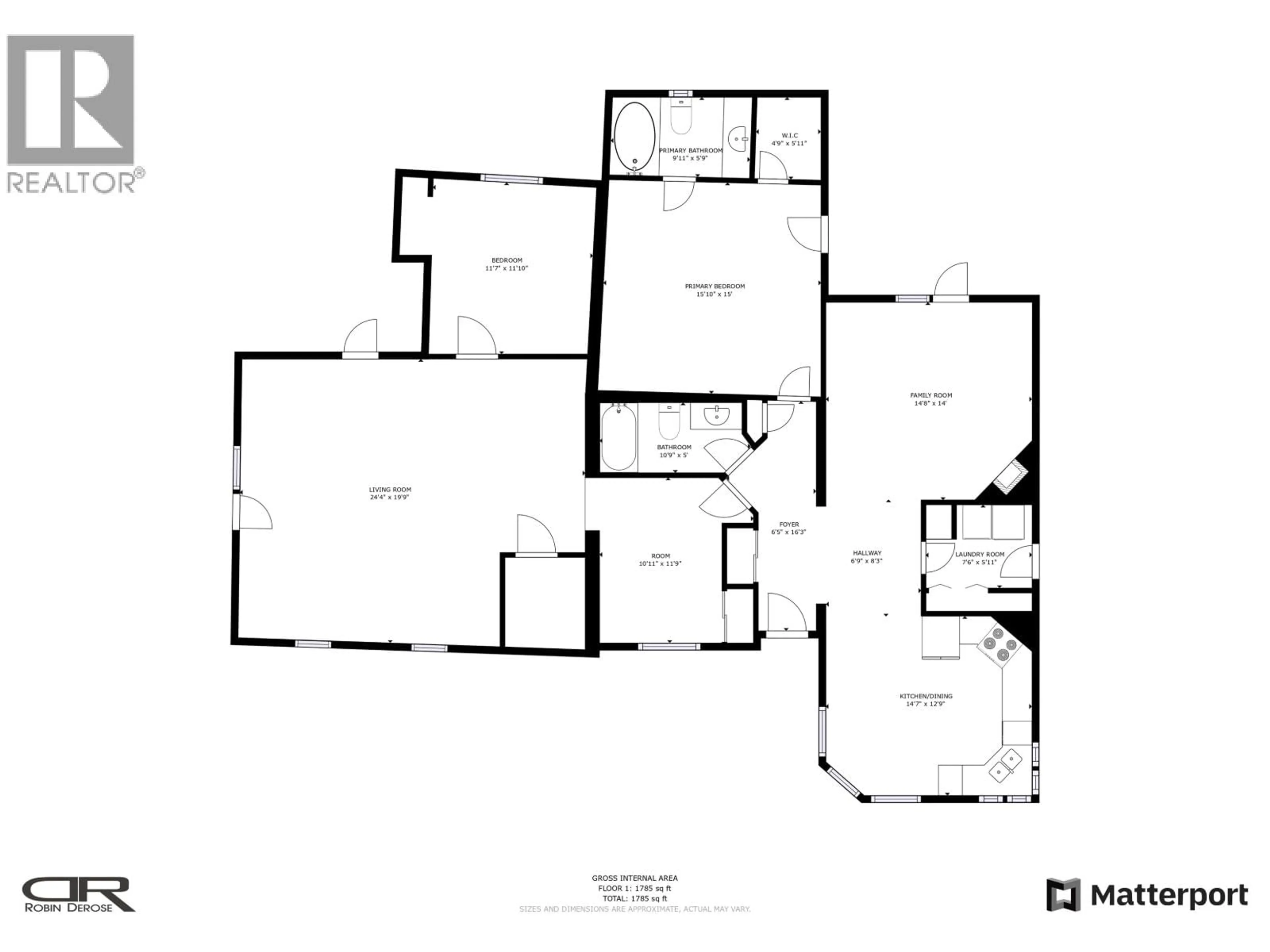 Floor plan for 10874 261 ROAD, Fort St. John British Columbia V1J4J2