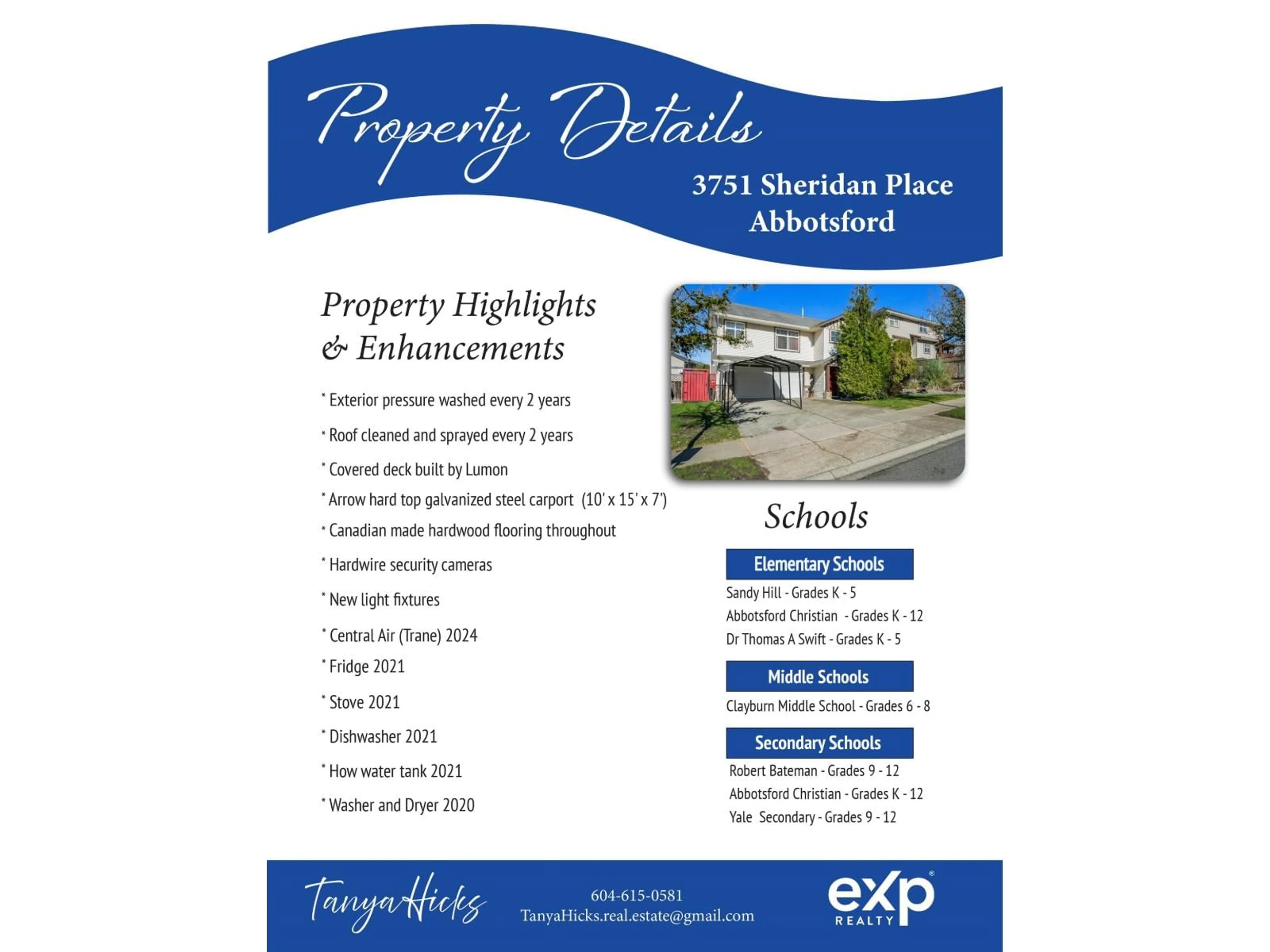 Floor plan for 3751 SHERIDAN PLACE, Abbotsford British Columbia V2S8K4