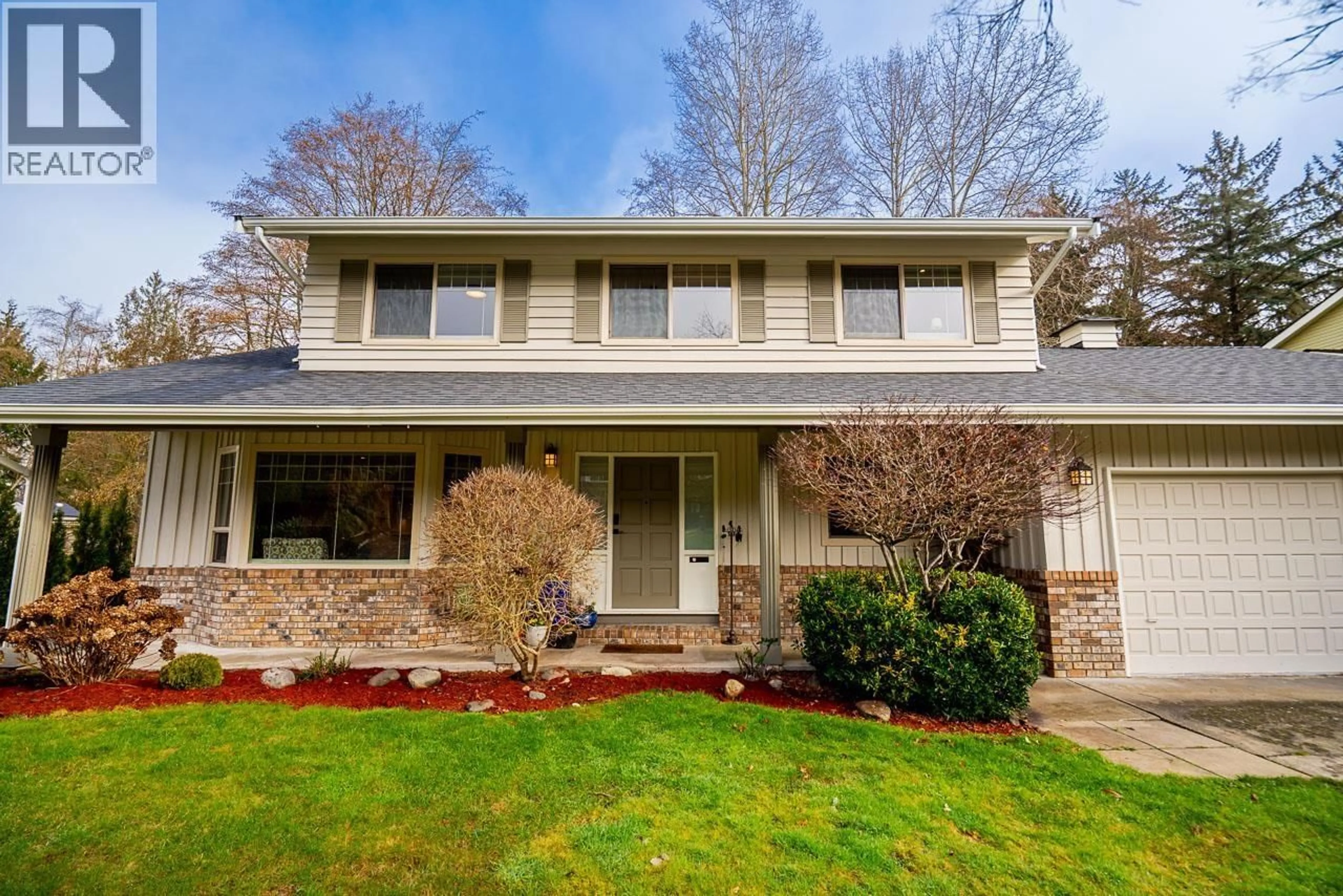 Home with vinyl exterior material, street for 5757 TIMBERVALLEY ROAD, Delta British Columbia V4L2H8