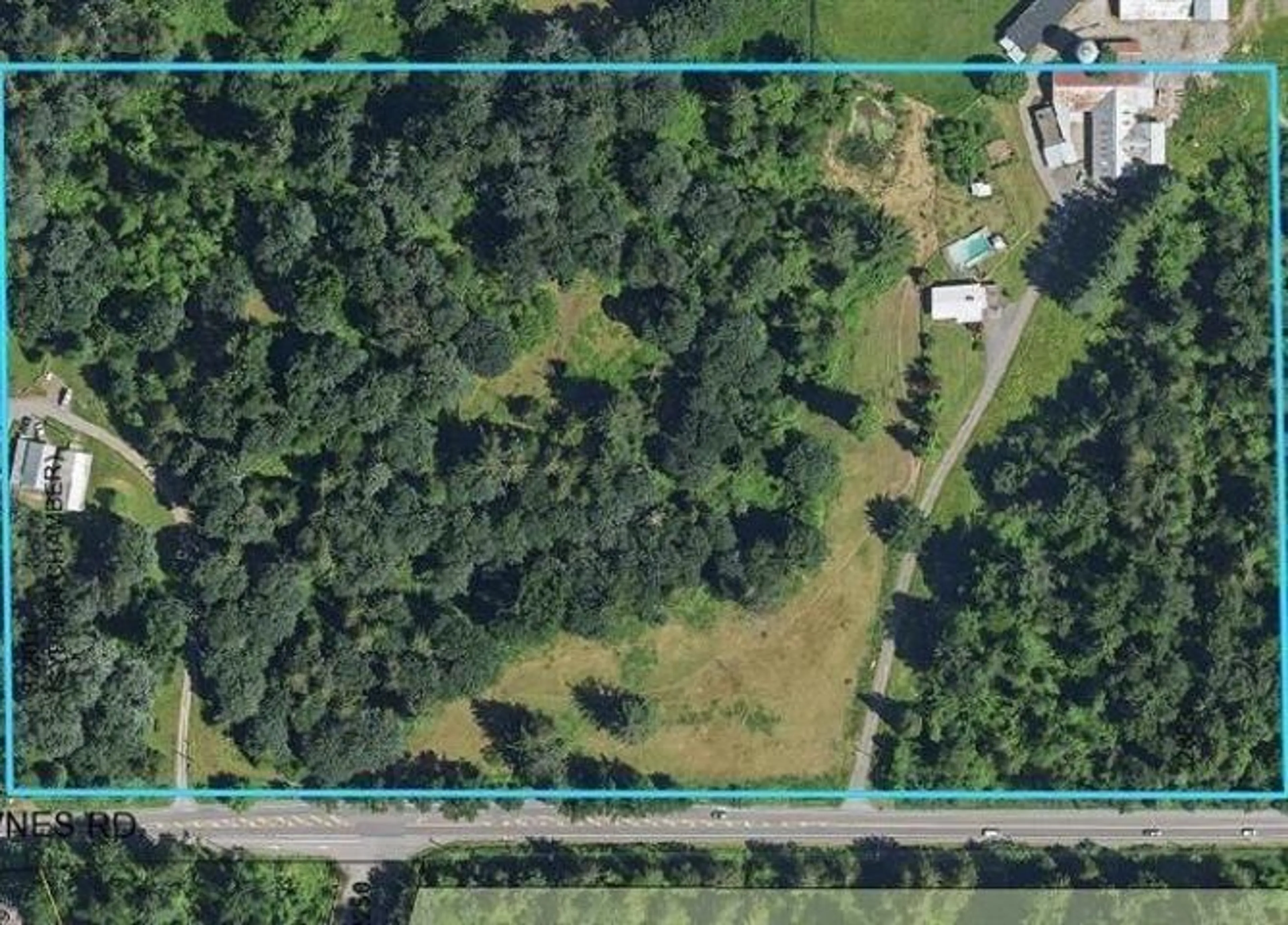 A pic from outside/outdoor area/front of a property/back of a property/a pic from drone, forest/trees view for 32383 DOWNES ROAD, Abbotsford British Columbia V2T1X3