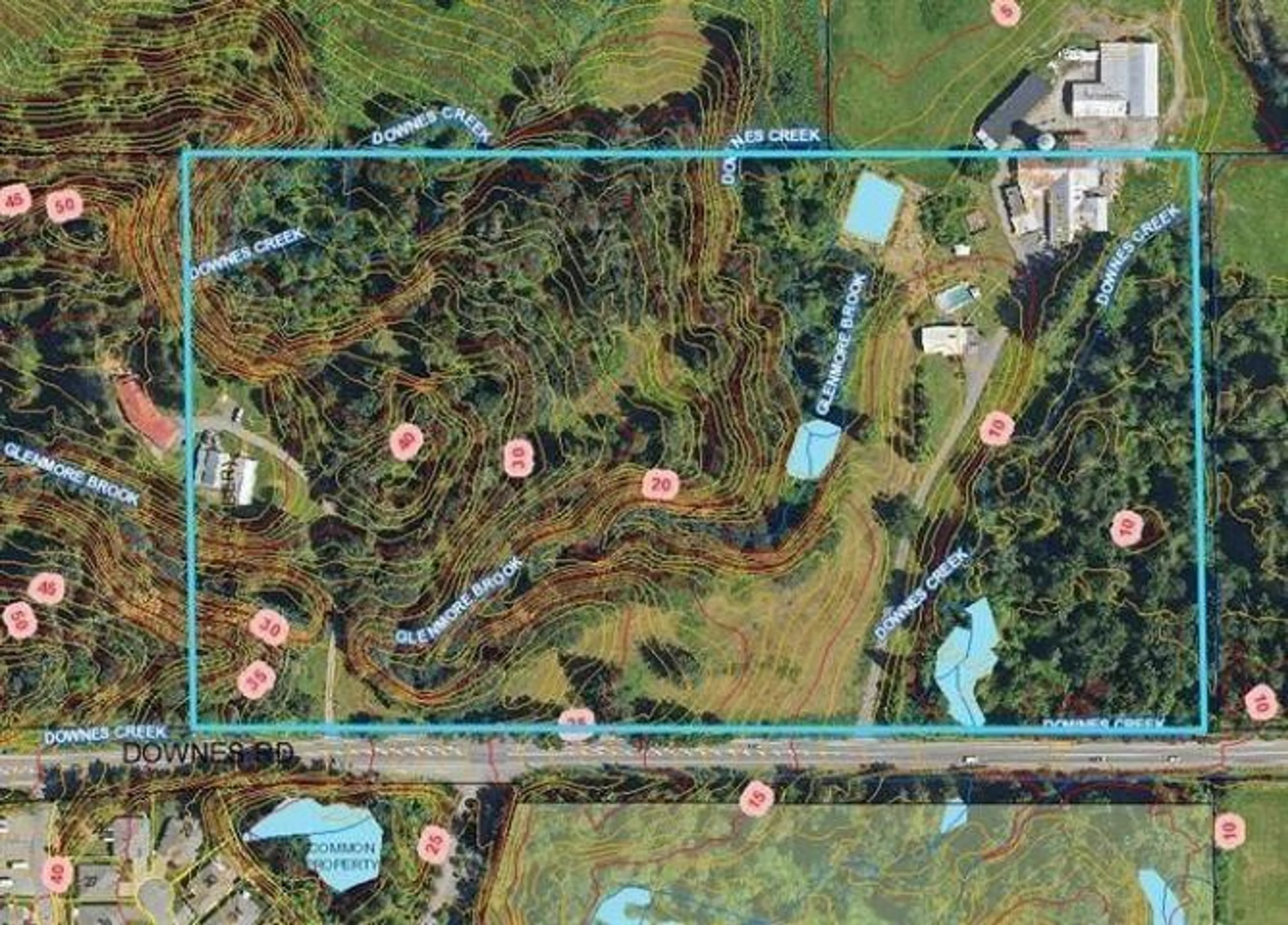 A pic from outside/outdoor area/front of a property/back of a property/a pic from drone, water/lake/river/ocean view for 32383 DOWNES ROAD, Abbotsford British Columbia V2T1X3