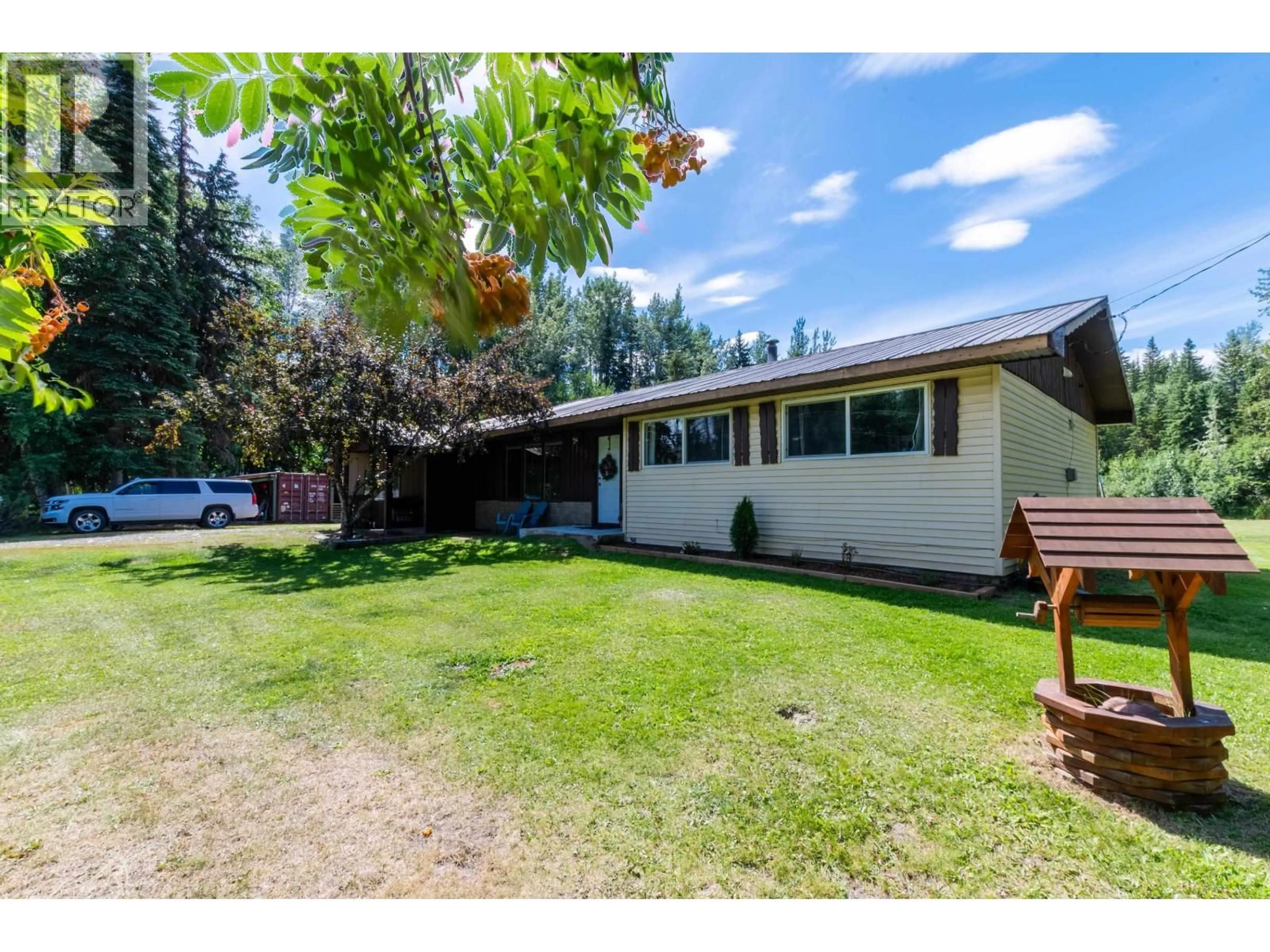 A pic from outside/outdoor area/front of a property/back of a property/a pic from drone, street for 1185 STEWART ROAD, Prince George British Columbia V2N6X1