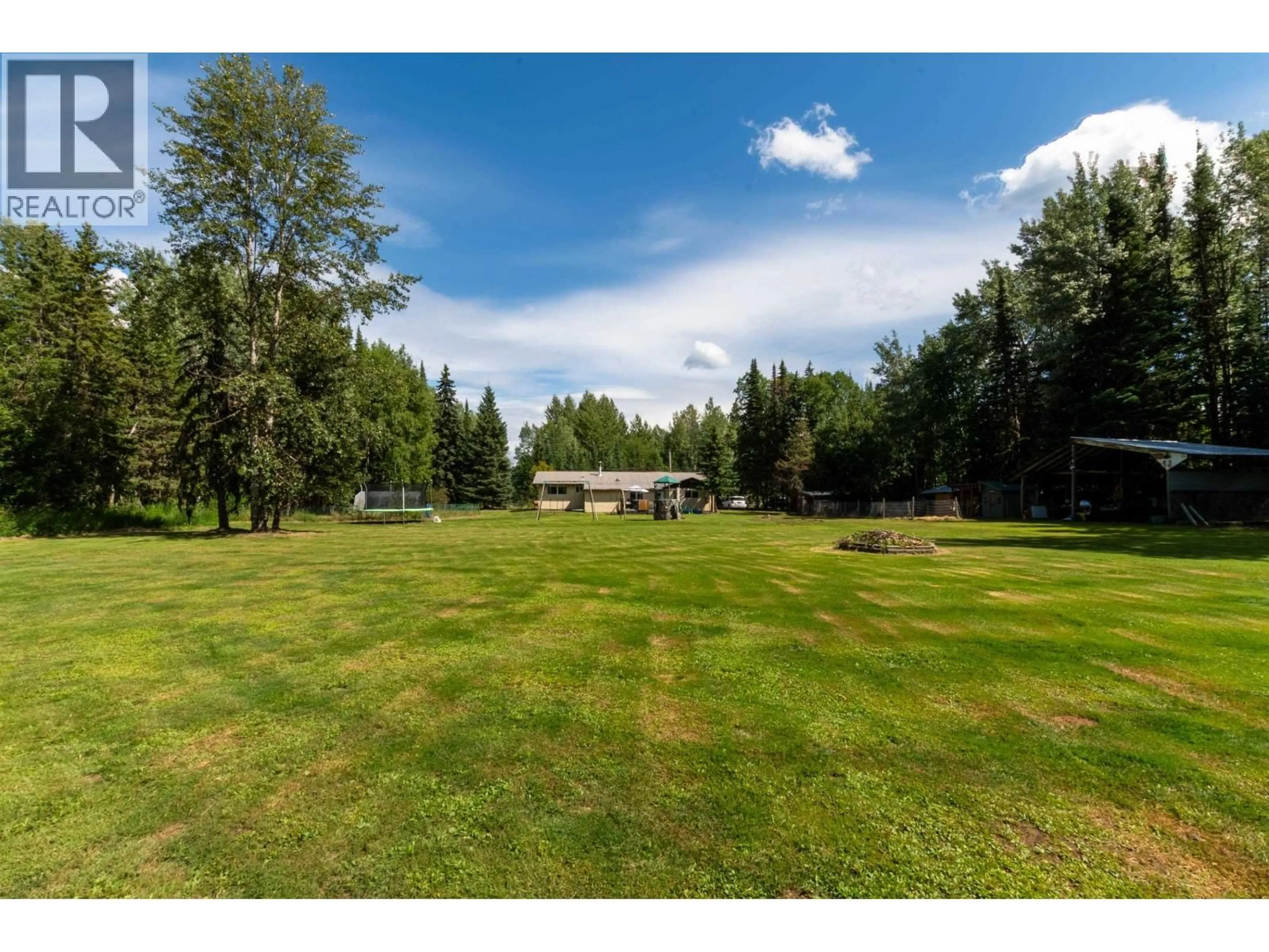 A pic from outside/outdoor area/front of a property/back of a property/a pic from drone, forest/trees view for 1185 STEWART ROAD, Prince George British Columbia V2N6X1