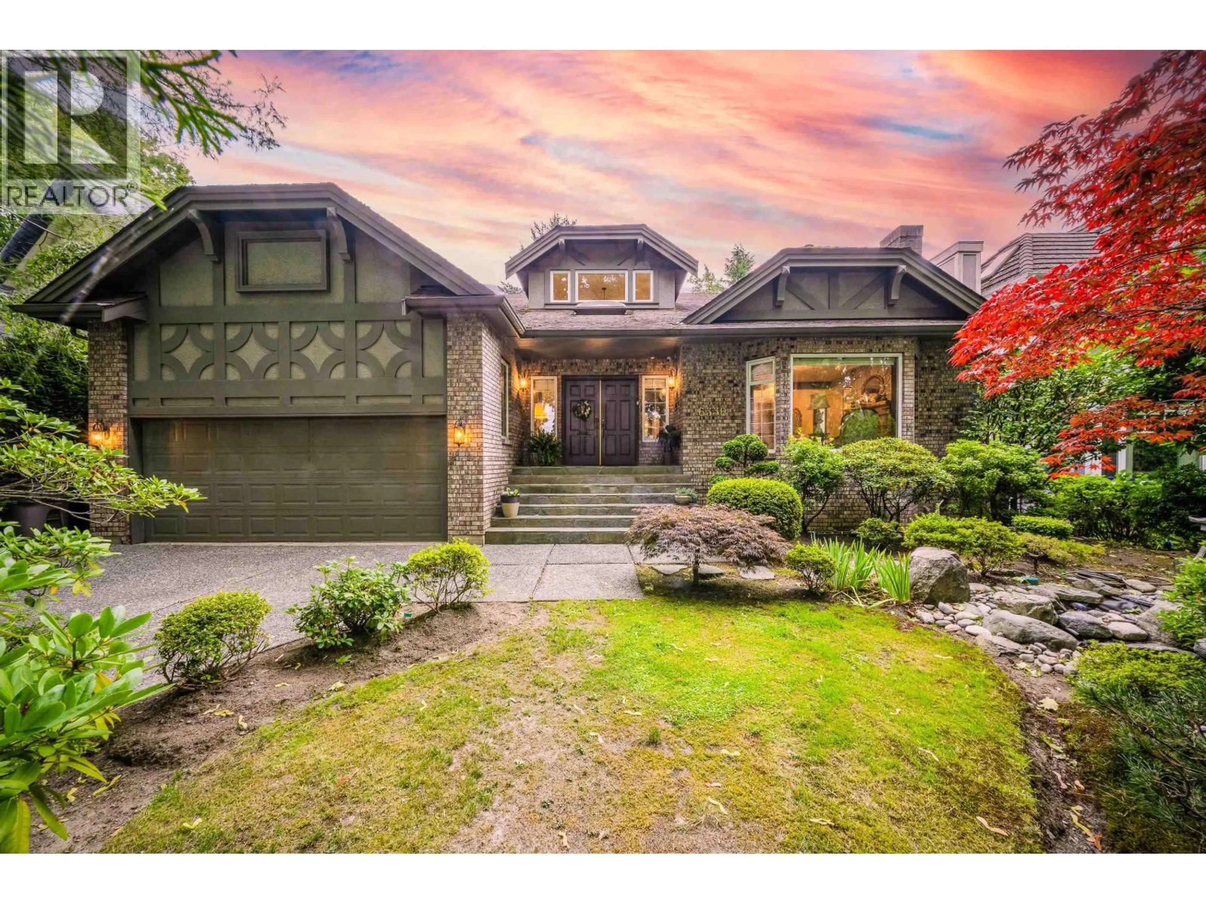 Home with brick exterior material, street for 6336 WILTSHIRE STREET, Vancouver British Columbia V6M3M4