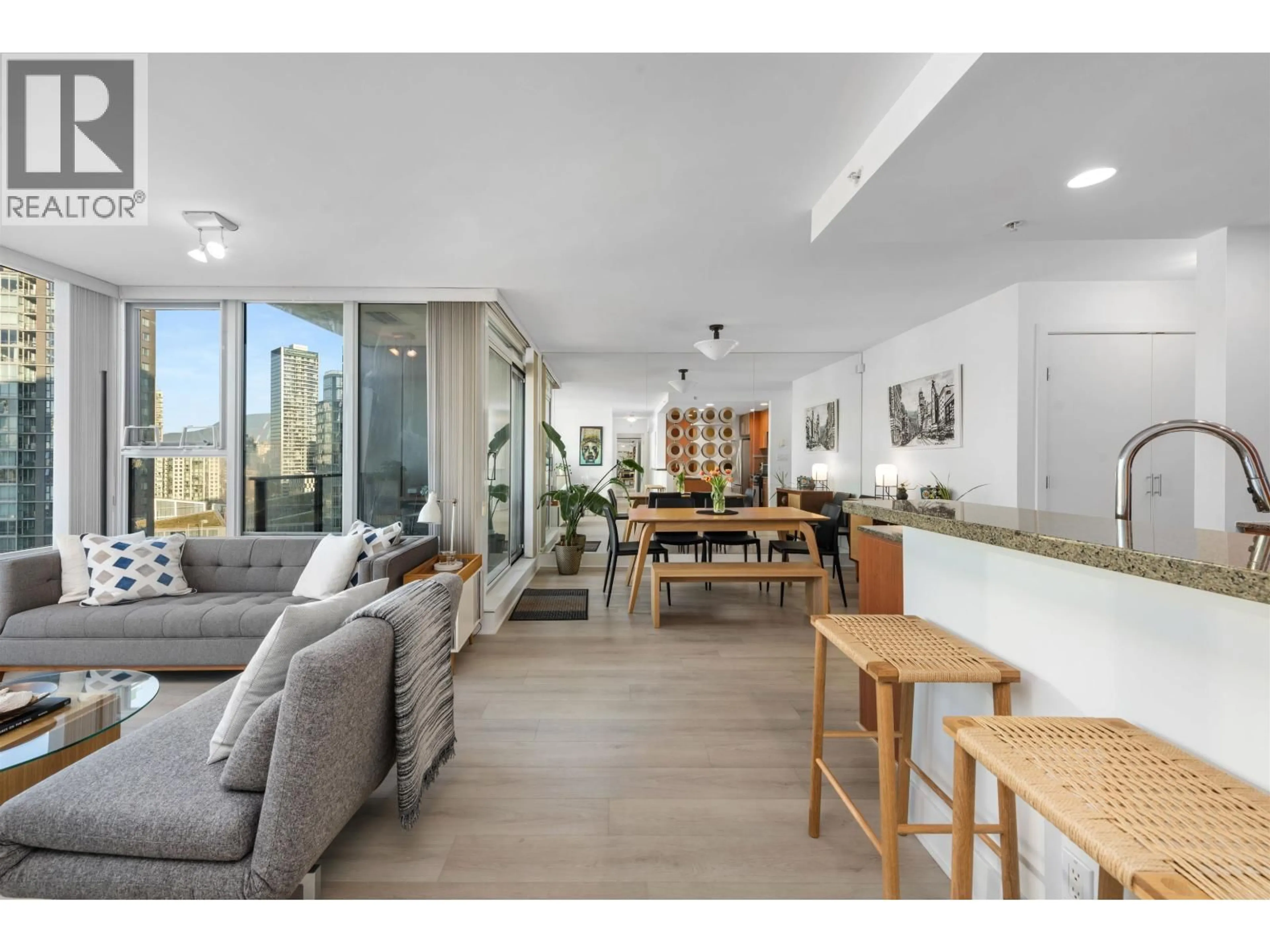 Living room with furniture, unknown for 2105 - 455 BEACH CRESCENT, Vancouver British Columbia V6Z3E5