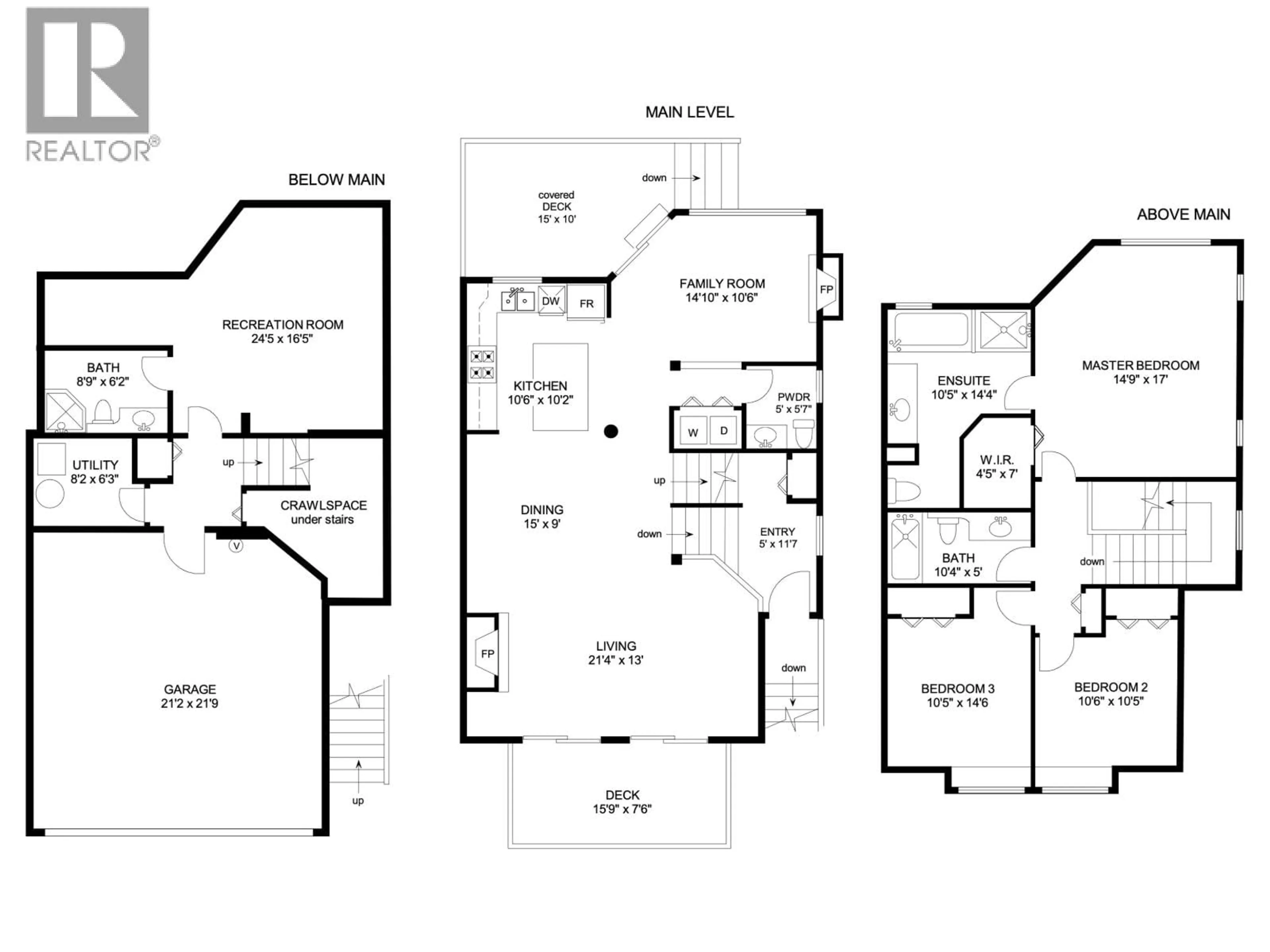 Floor plan for 15 - 8030 NICKLAUS NORTH BOULEVARD, Whistler British Columbia V8E1J7