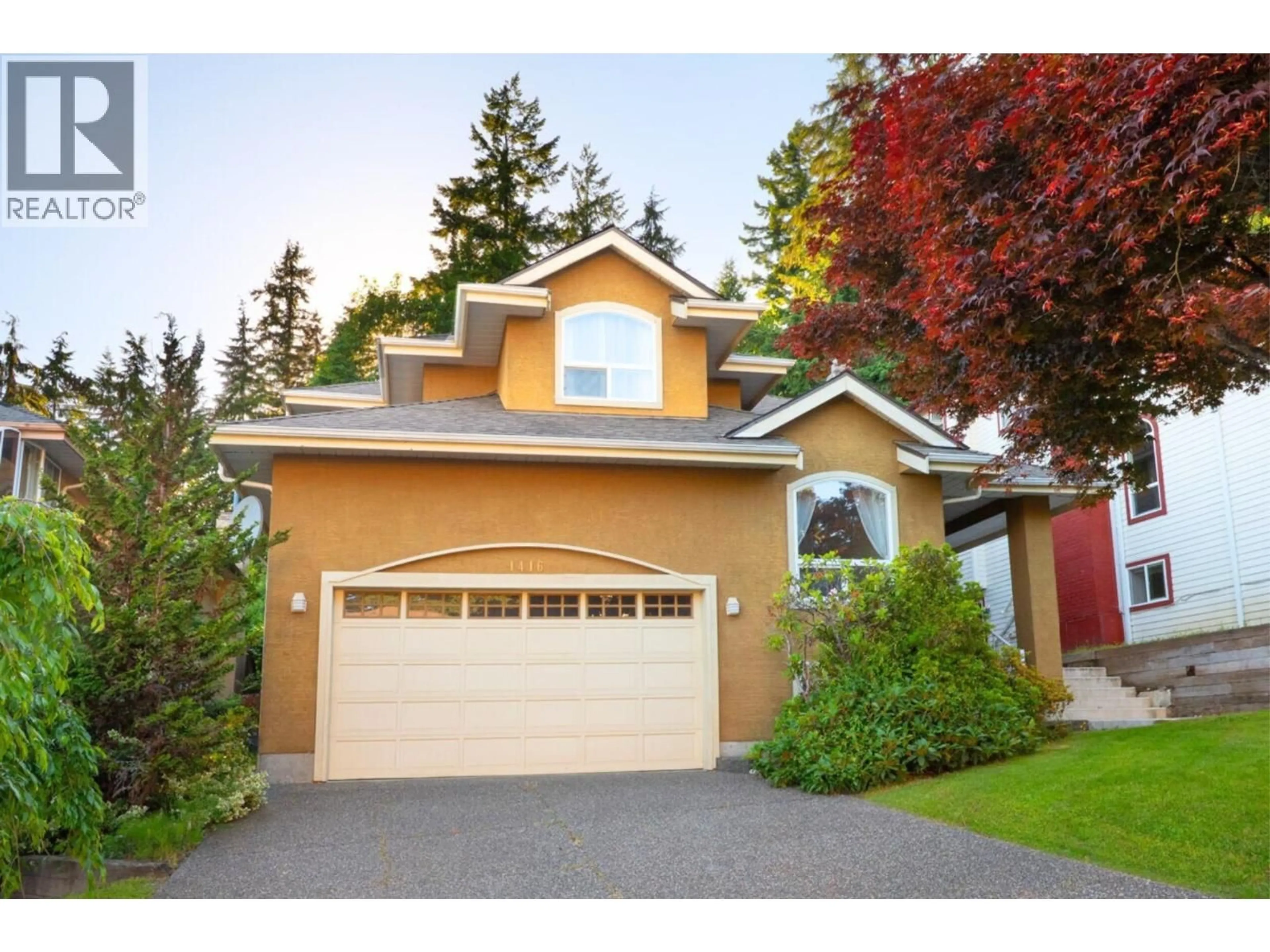 Home with vinyl exterior material, street for 1416 PURCELL DRIVE, Coquitlam British Columbia V3E2R7