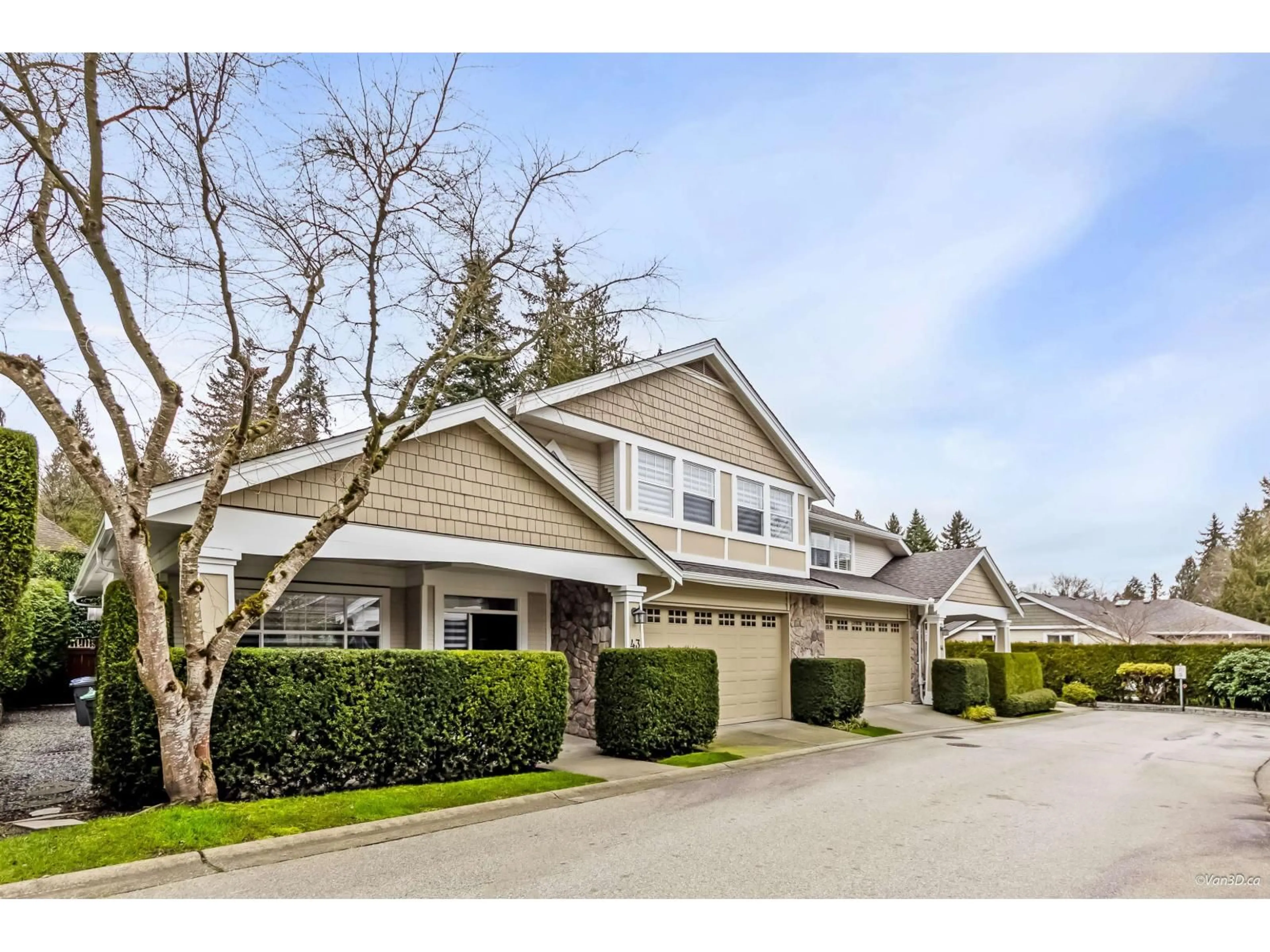 Home with vinyl exterior material, street for 43 - 3500 144 STREET, Surrey British Columbia V4P3J6