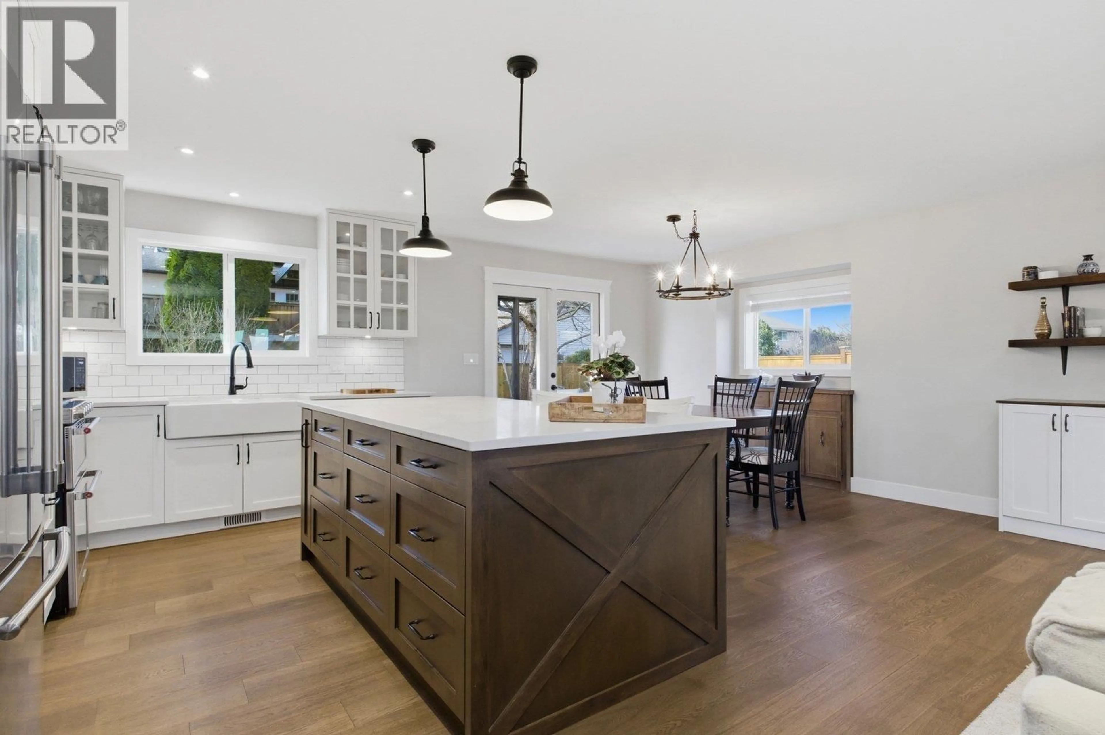 Open concept kitchen, unknown for 4677 56A STREET, Ladner British Columbia V4K3C7