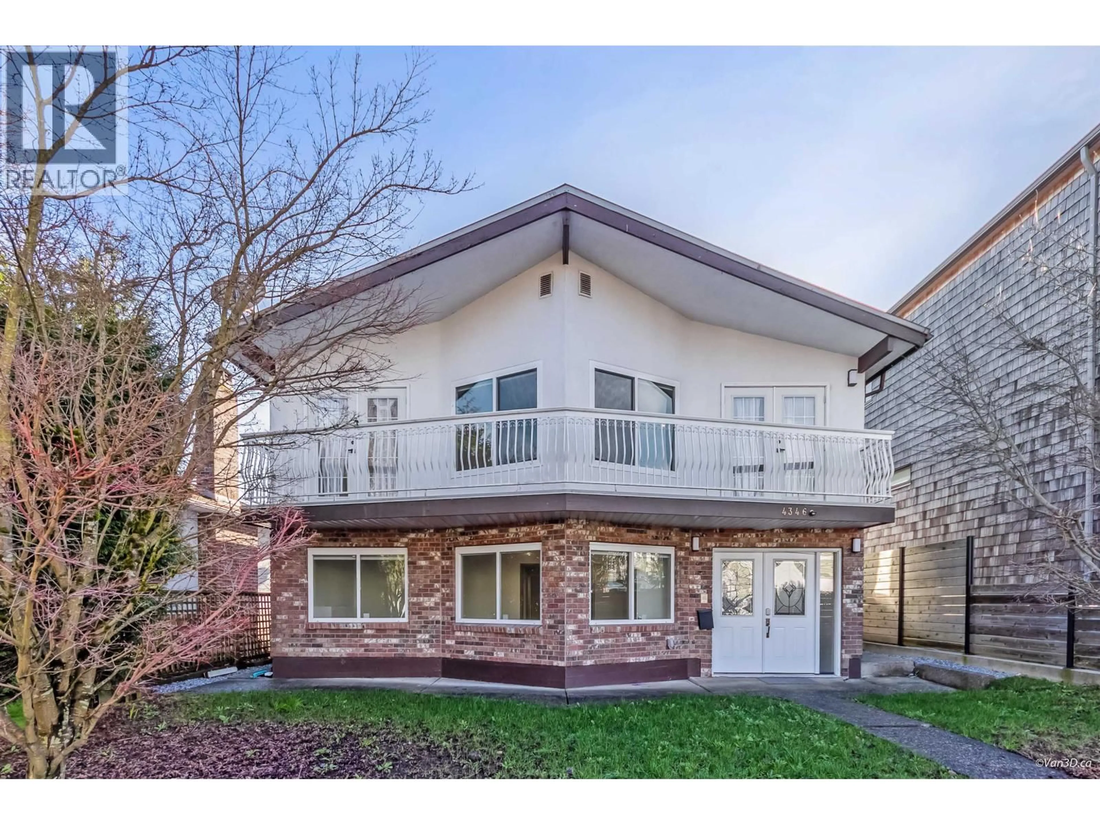 Home with brick exterior material, street for 4346 DUNDAS STREET, Burnaby British Columbia V5C1B3