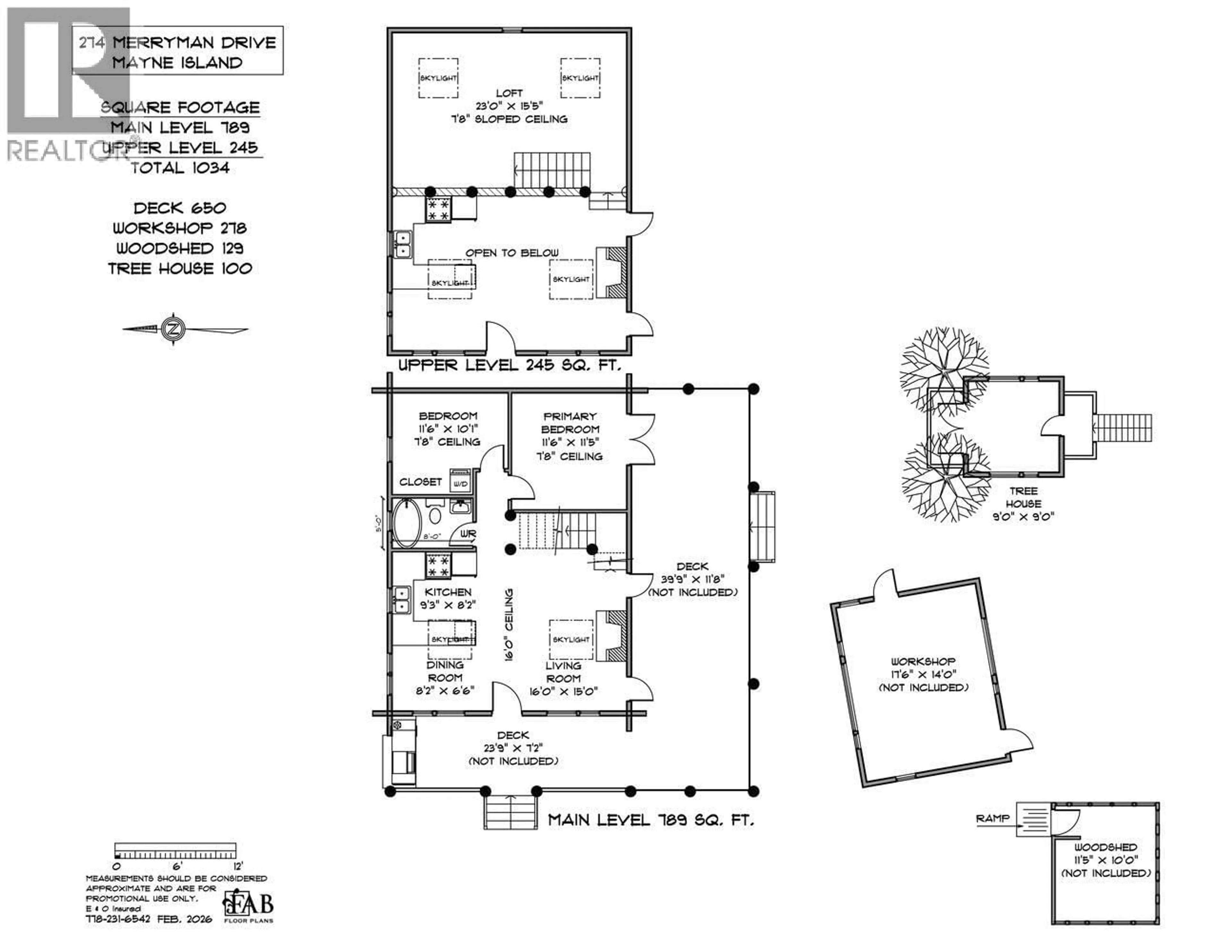 Floor plan for 274 MERRYMAN DRIVE, Mayne Island British Columbia V0N2J2