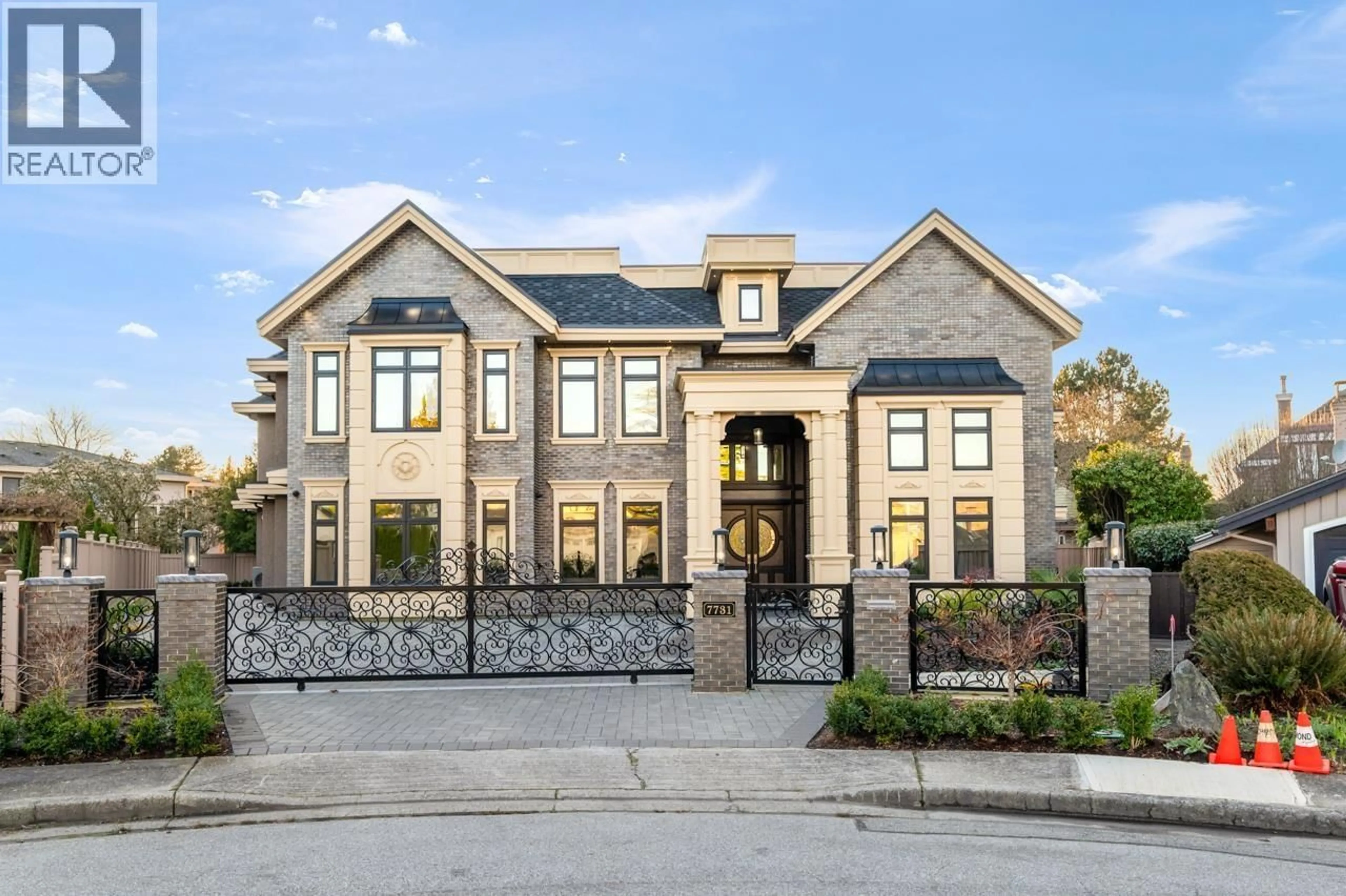 Home with brick exterior material, street for 7731 ALOUETTE COURT, Richmond British Columbia V7A1S3