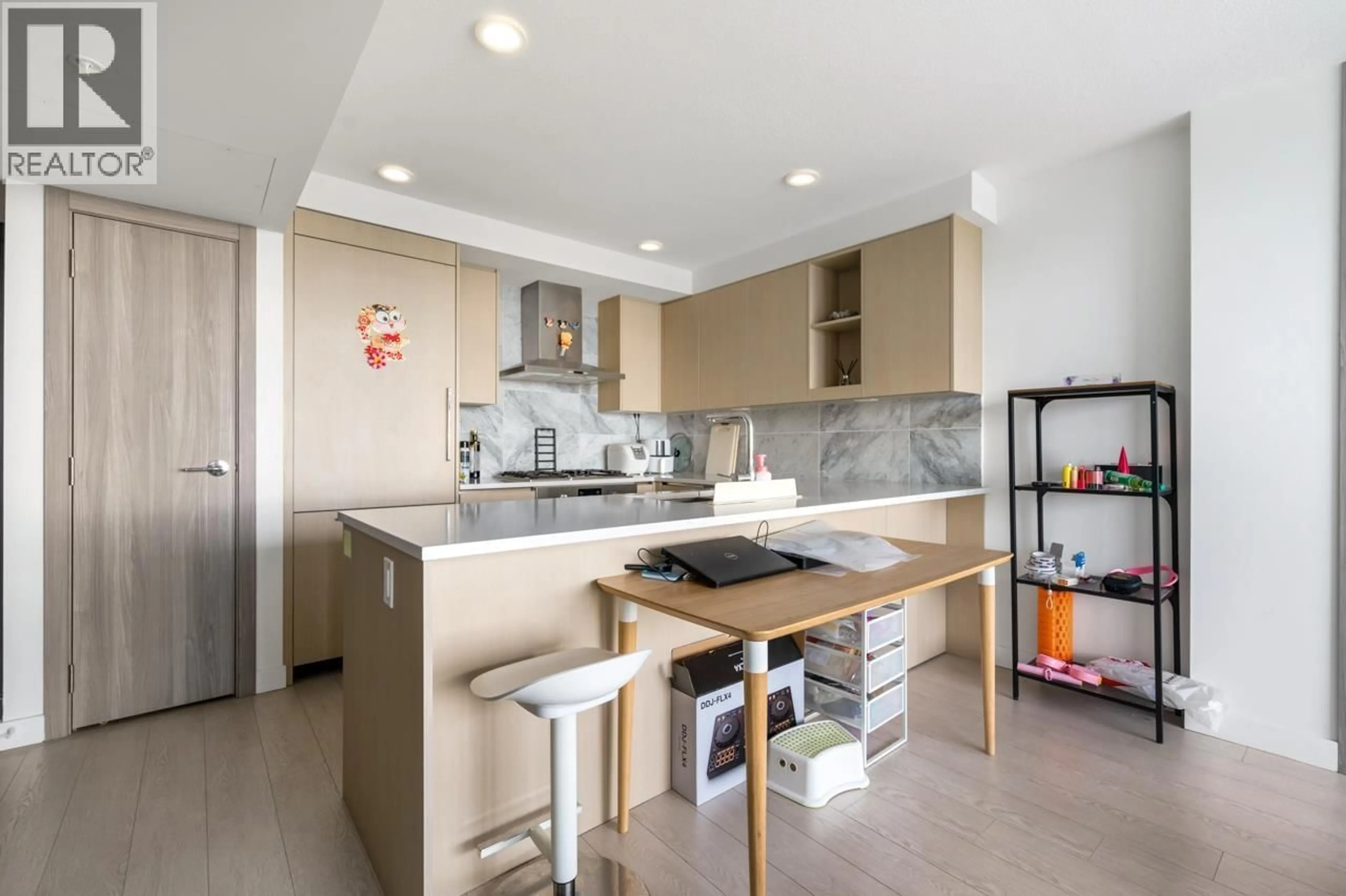 Contemporary kitchen, ceramic/tile floor for 1111 - 3300 KETCHESON ROAD, Richmond British Columbia V6X0S5