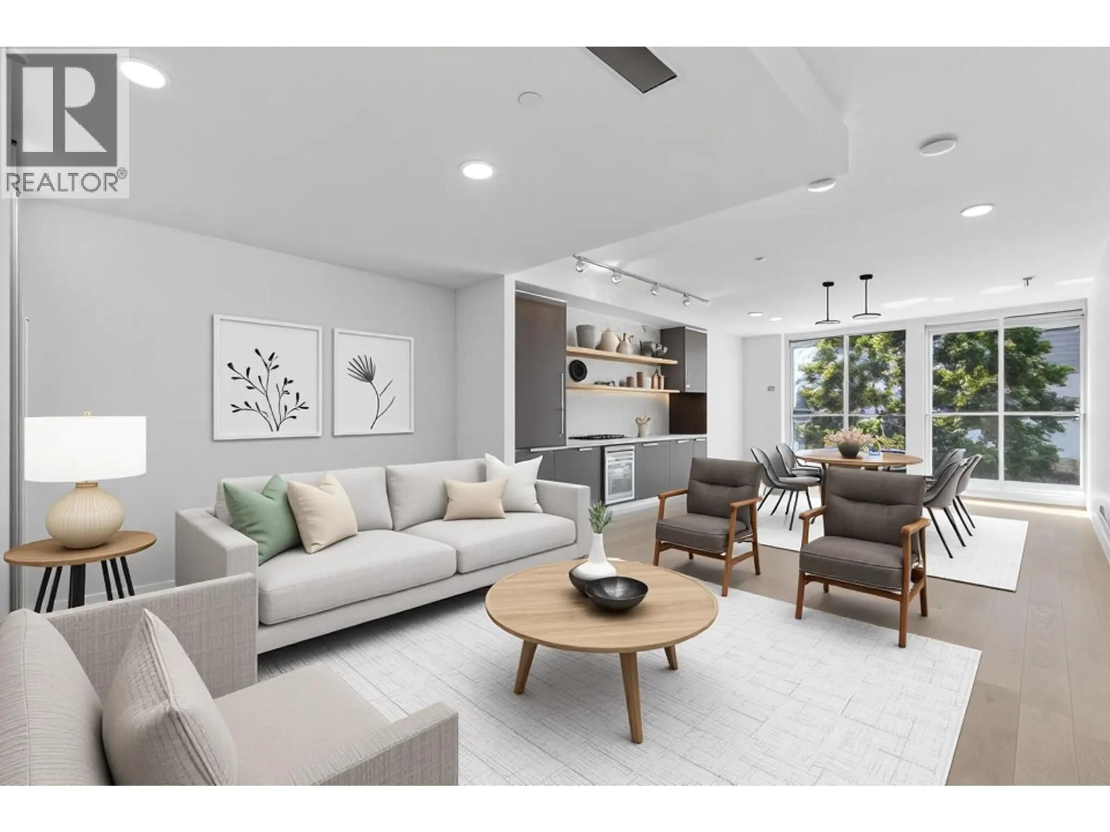 Living room with furniture, unknown for 206 - 1477 PENDER STREET, Vancouver British Columbia V6G2S3