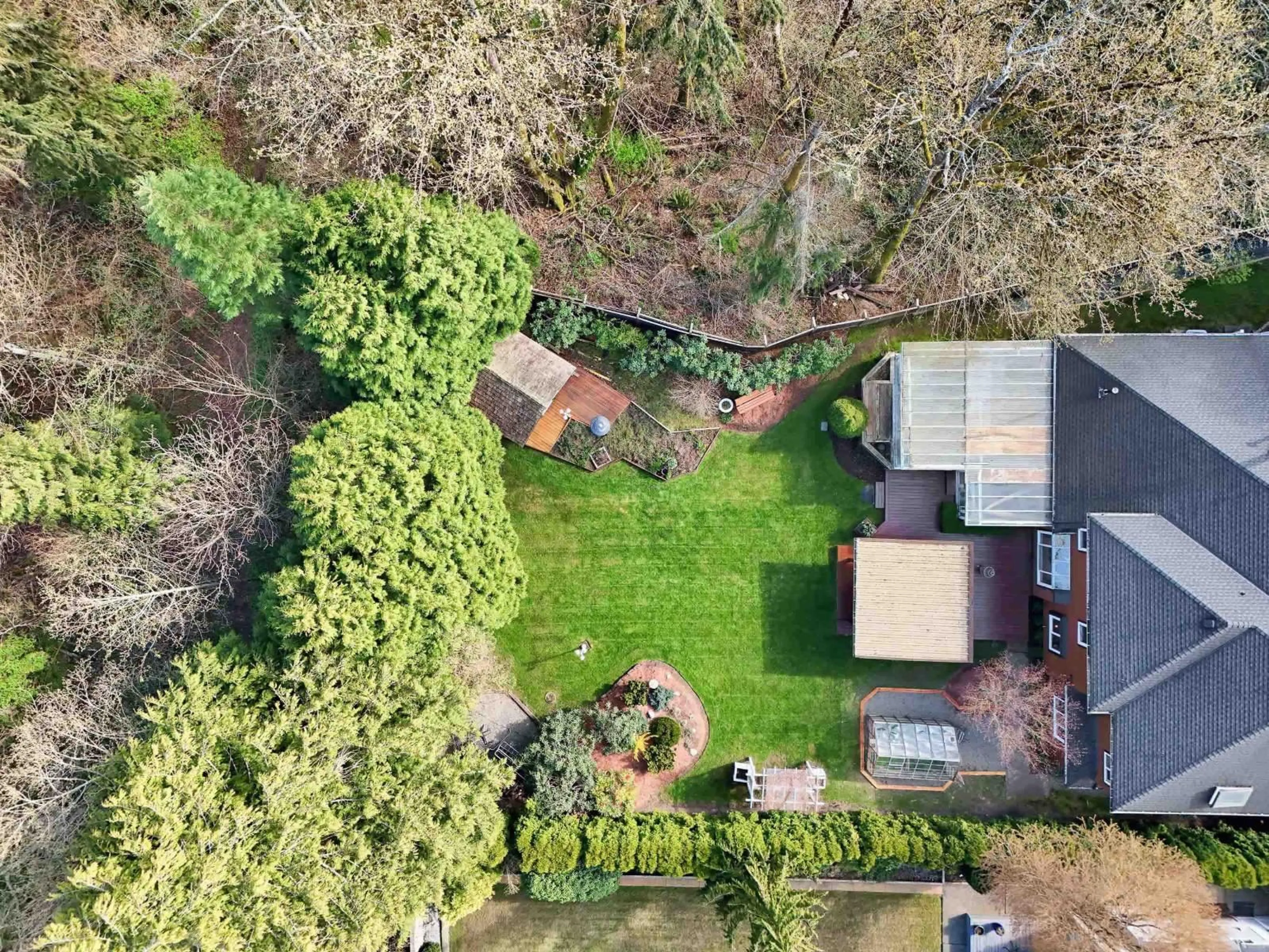 A pic from outside/outdoor area/front of a property/back of a property/a pic from drone, forest/trees view for 7942 145TH STREET STREET, Surrey British Columbia V3S8C2
