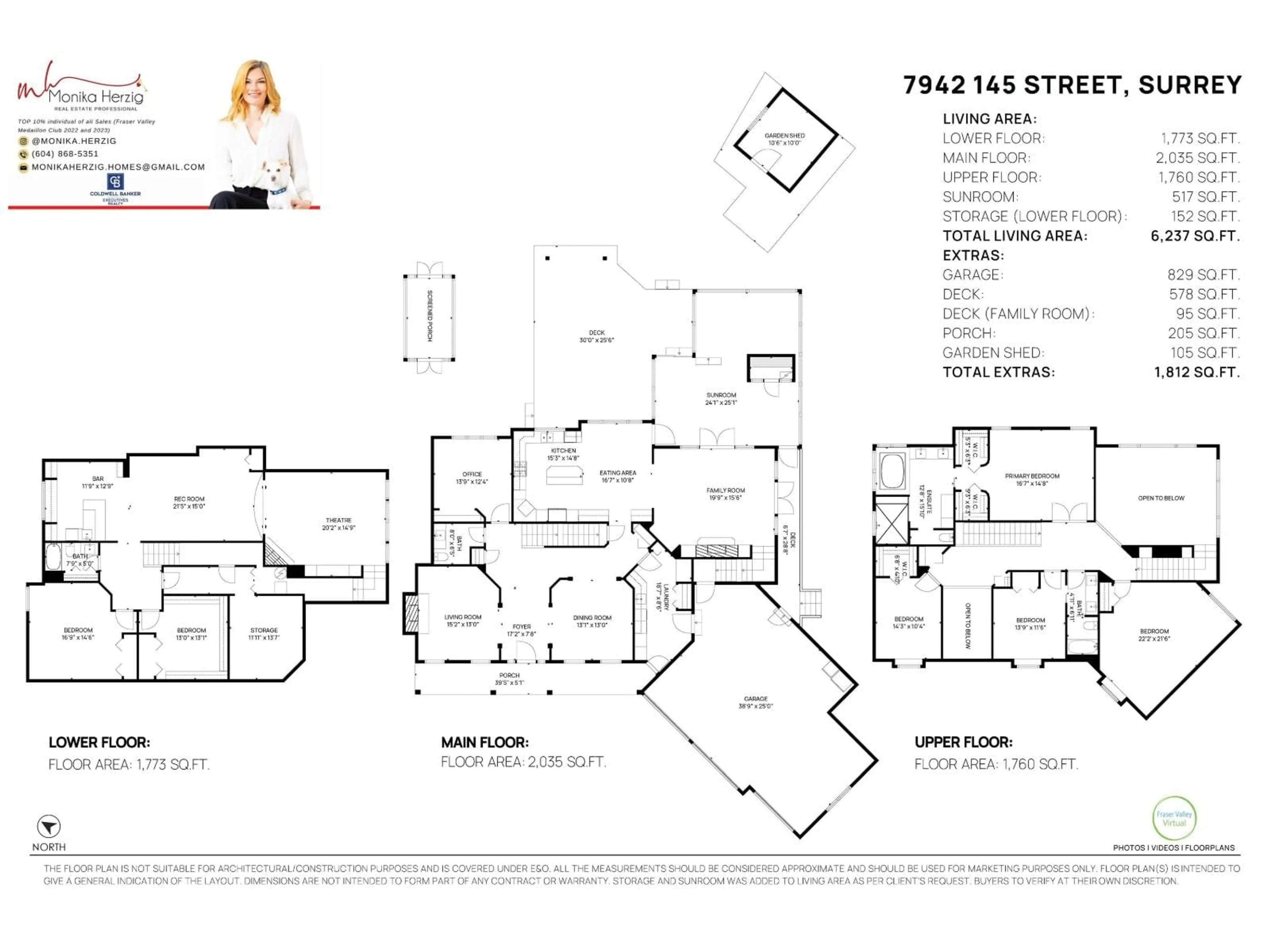 Floor plan for 7942 145TH STREET STREET, Surrey British Columbia V3S8C2