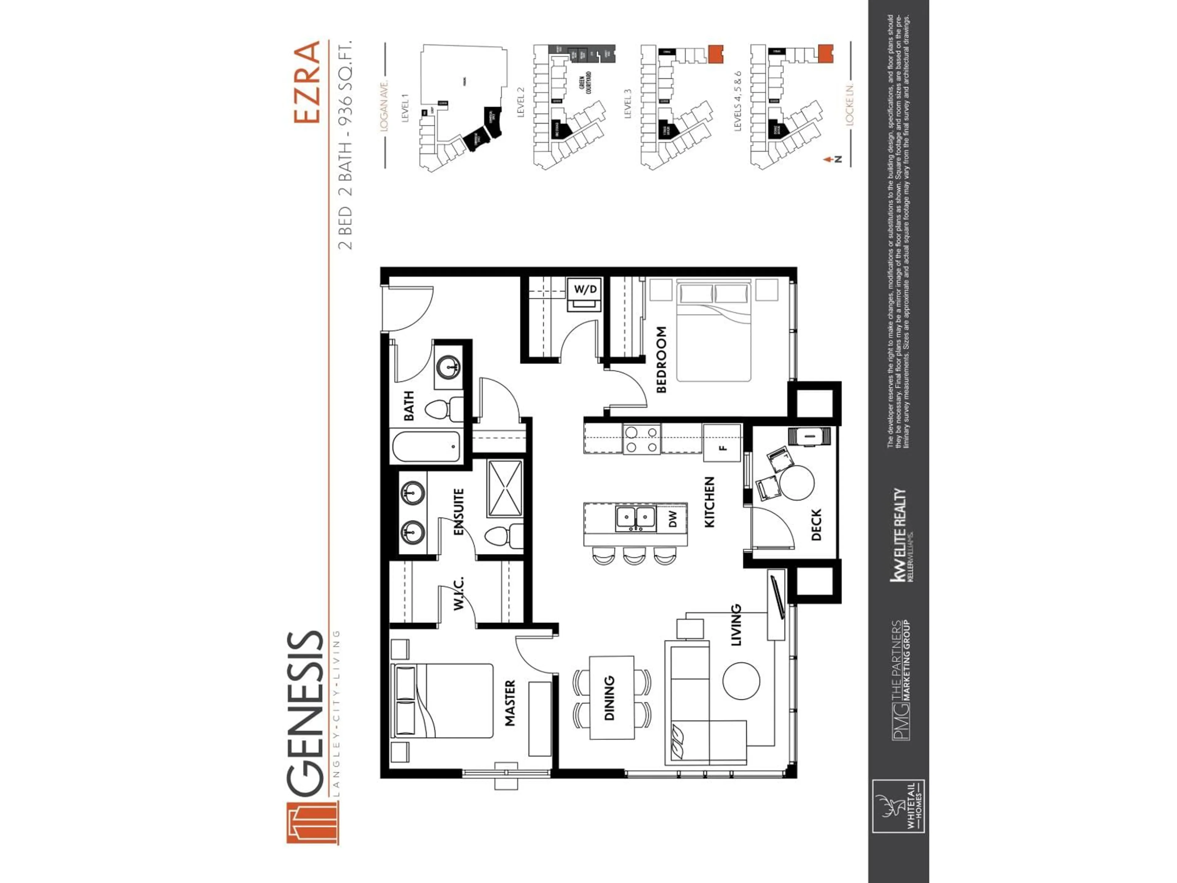 Floor plan for 421 - 20360 LOGAN AVENUE, Langley British Columbia V3A0P5