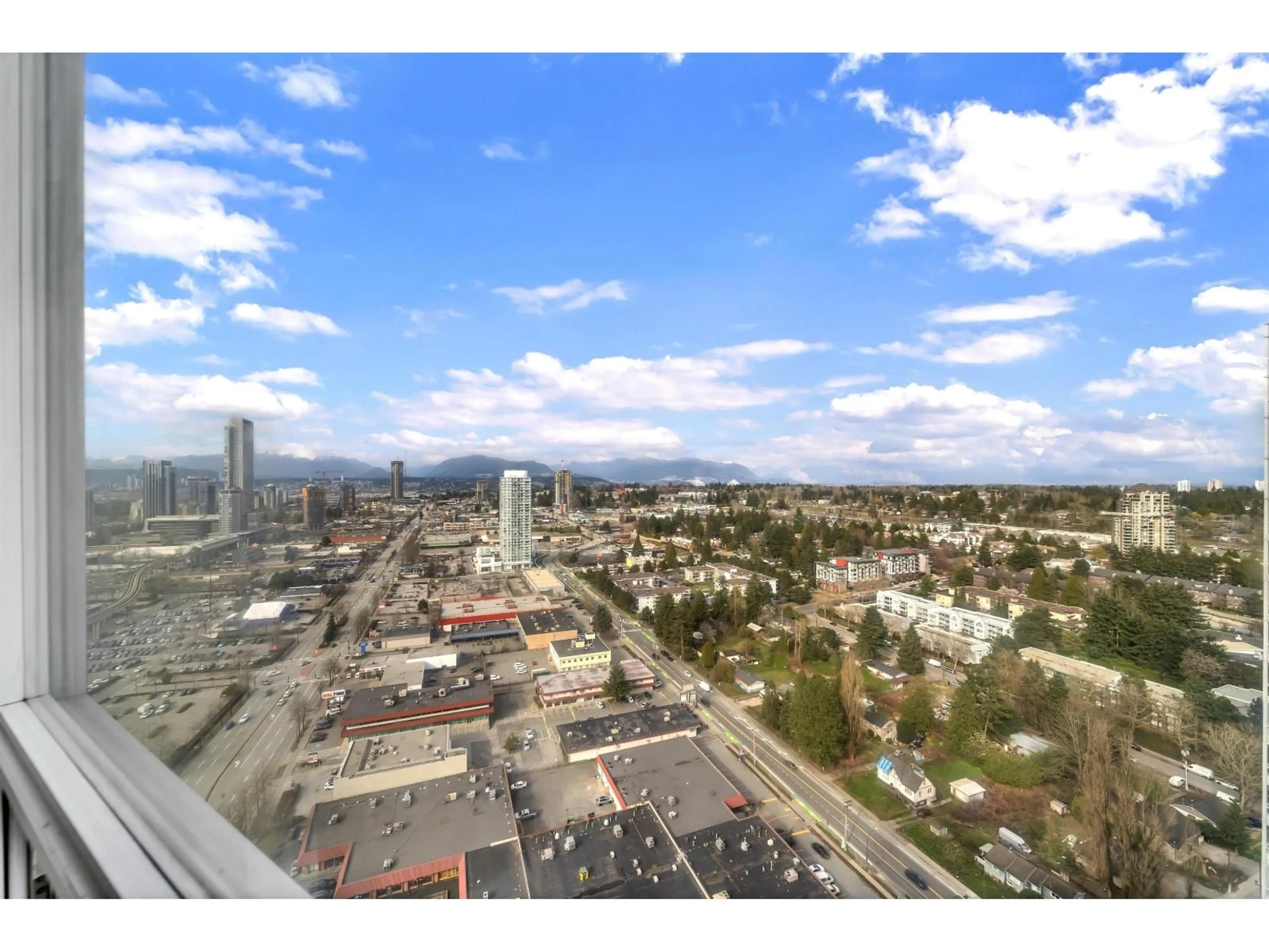 A pic from outside/outdoor area/front of a property/back of a property/a pic from drone, city buildings view from balcony for 3306 - 13618 100 AVENUE, Surrey British Columbia V3T0A8