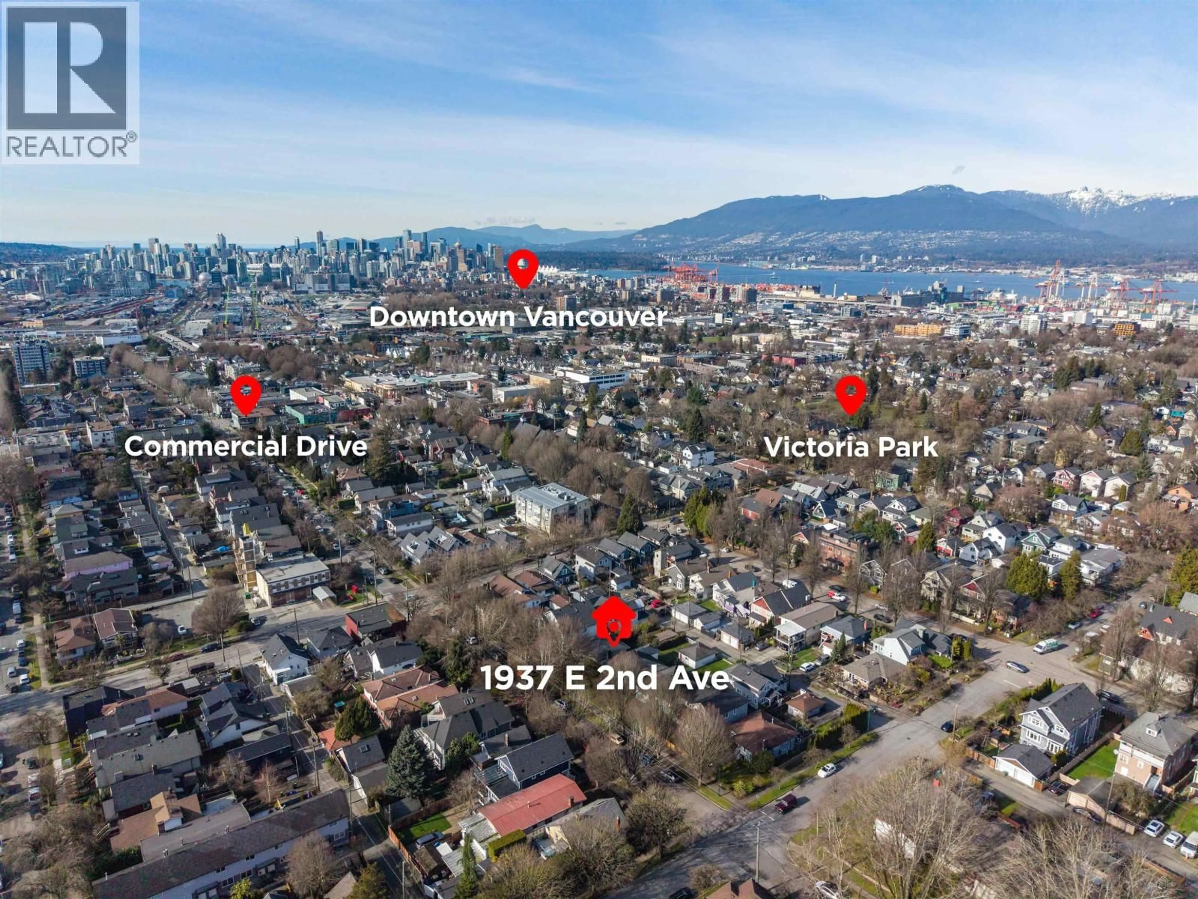 A pic from outside/outdoor area/front of a property/back of a property/a pic from drone, unknown for 1937 2ND AVENUE, Vancouver British Columbia V5N1E5
