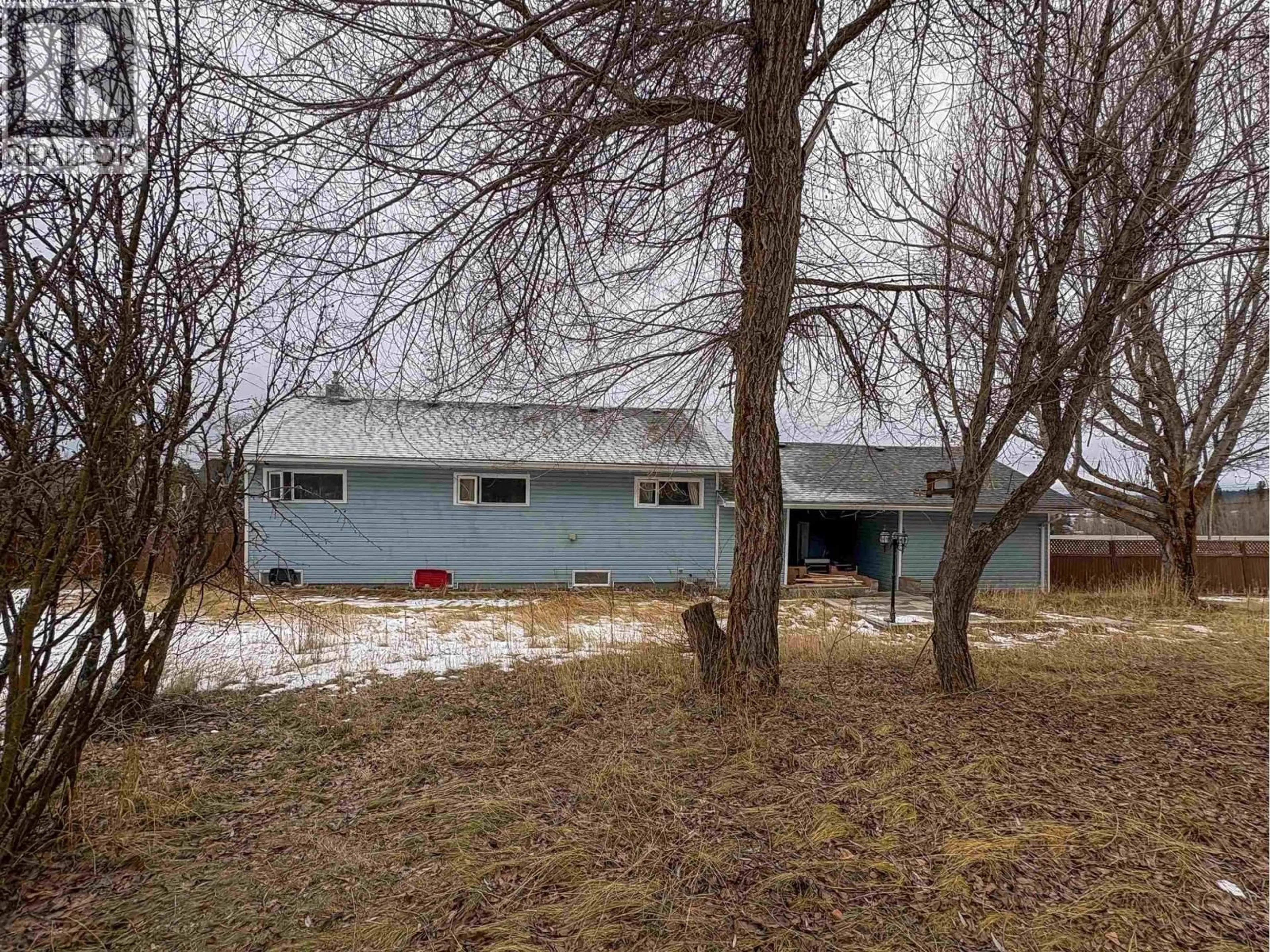 A pic from outside/outdoor area/front of a property/back of a property/a pic from drone, unknown for 3763 DODGE ROAD, 100 Mile House British Columbia V0K1T1