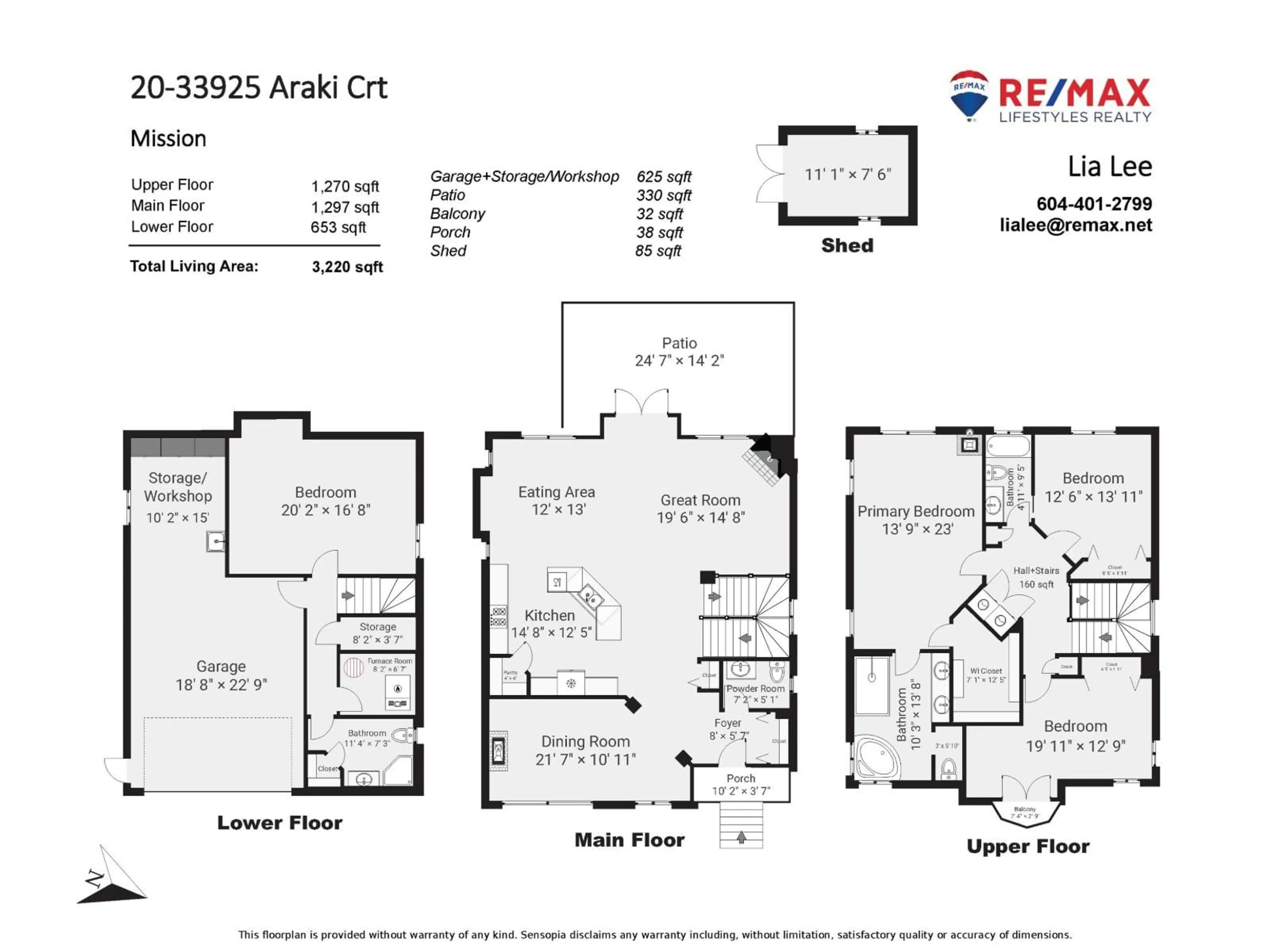 Floor plan for 20 - 33925 ARAKI COURT, Mission British Columbia V3V7R4