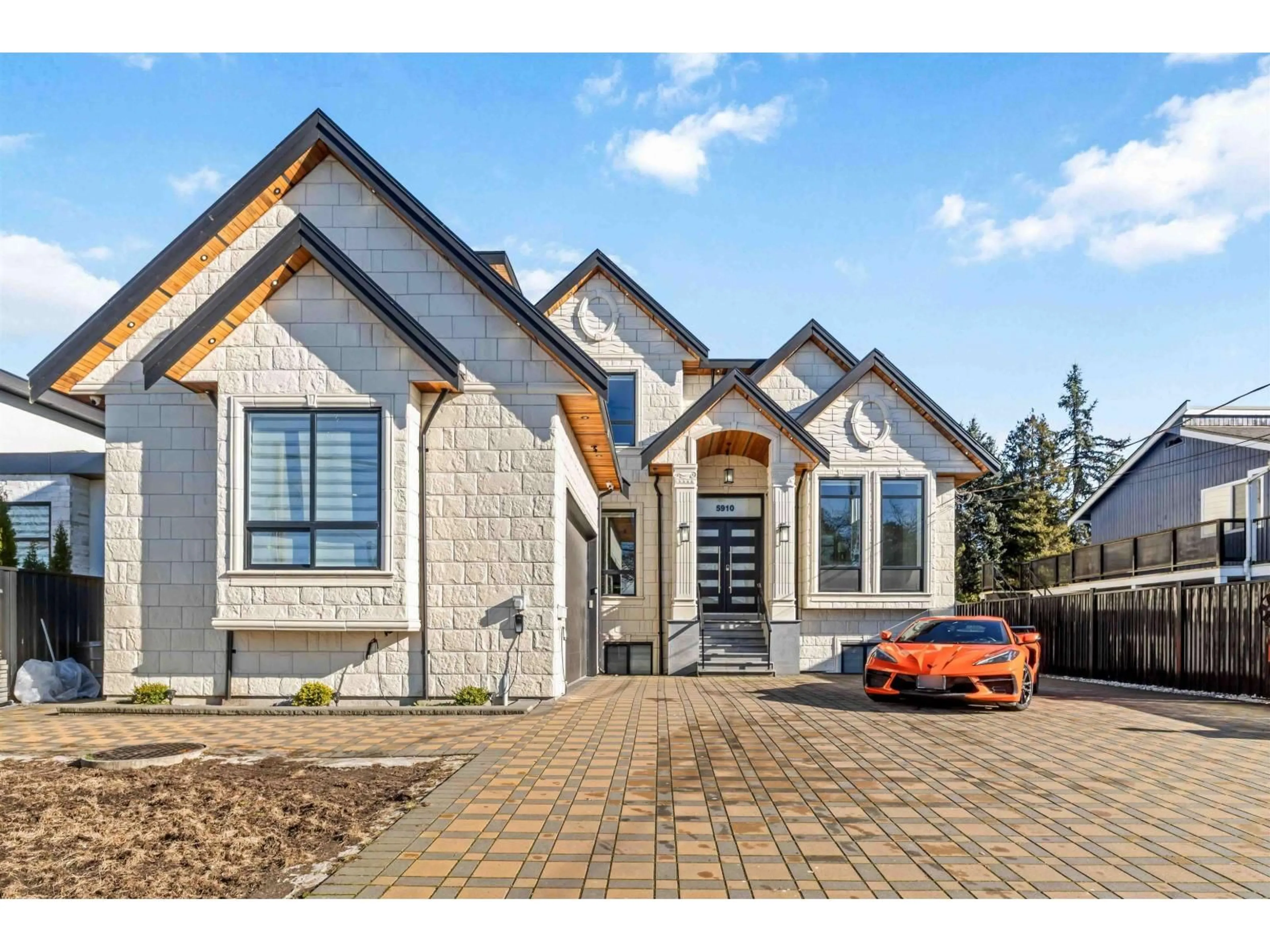 Home with brick exterior material, street for 5910 182 STREET, Surrey British Columbia V3S4M7