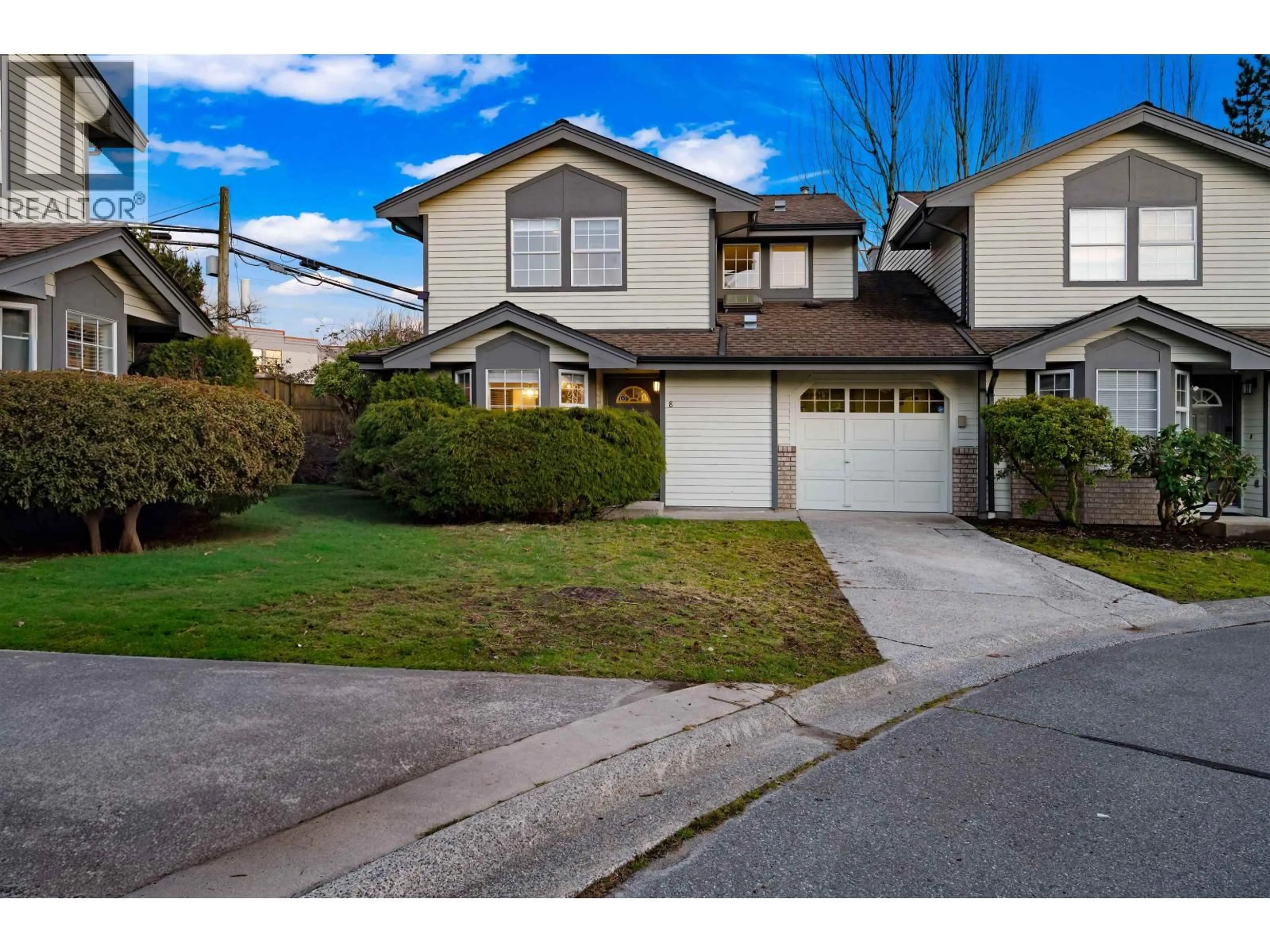 A pic from outside/outdoor area/front of a property/back of a property/a pic from drone, street for 8 - 11580 BURNETT STREET, Maple Ridge British Columbia V2X0Y1