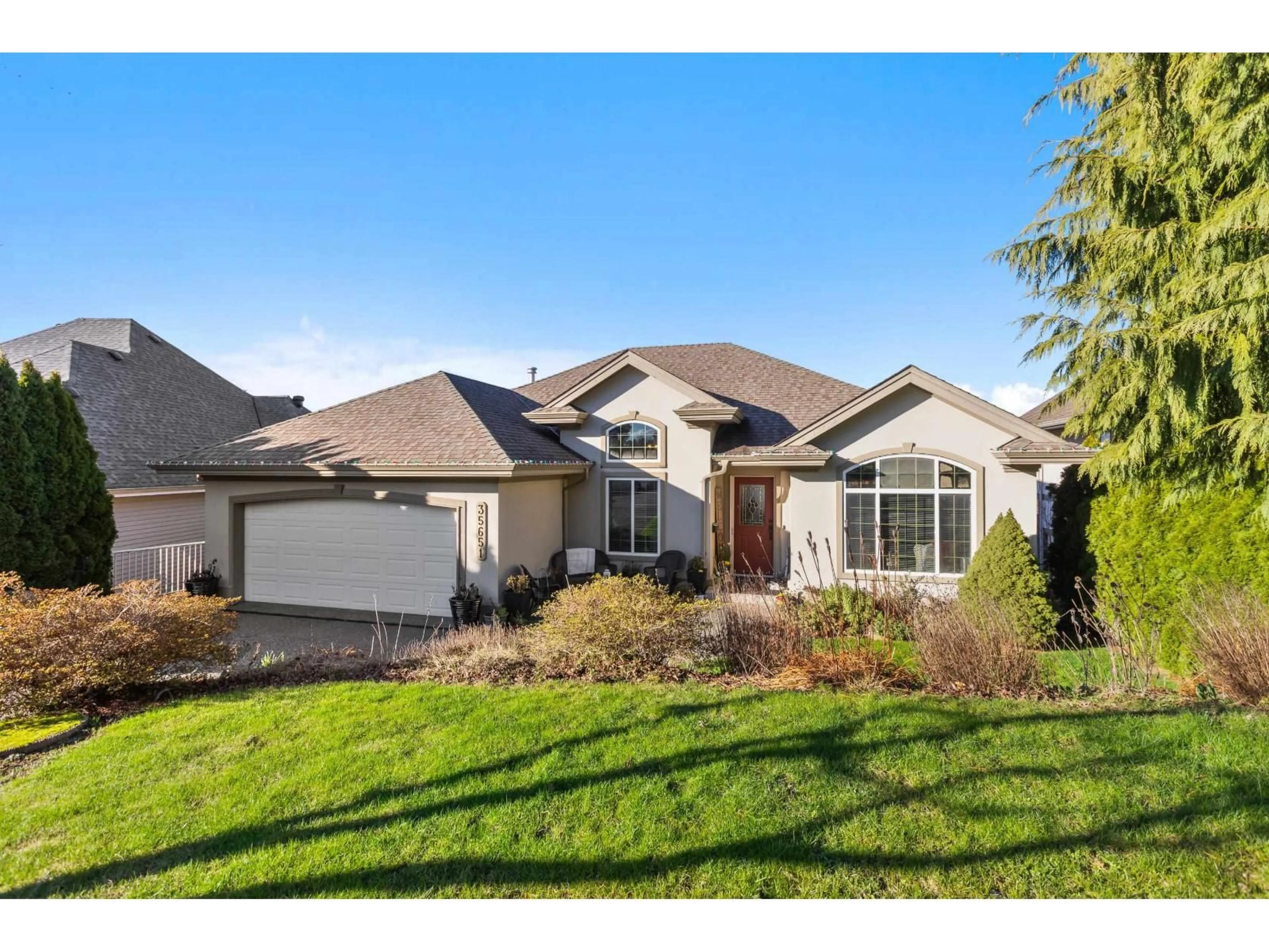 Home with vinyl exterior material, street for 35651 TERRAVISTA PLACE, Abbotsford British Columbia V3G2Y2