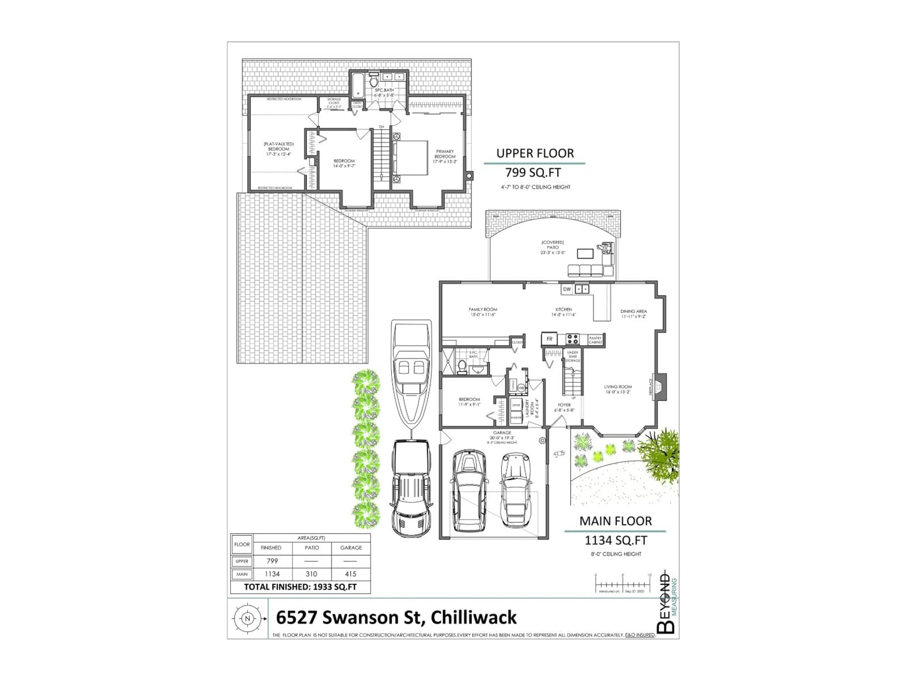 Floor plan for 6527 SWANSON STREET, Chilliwack British Columbia V2R1R2