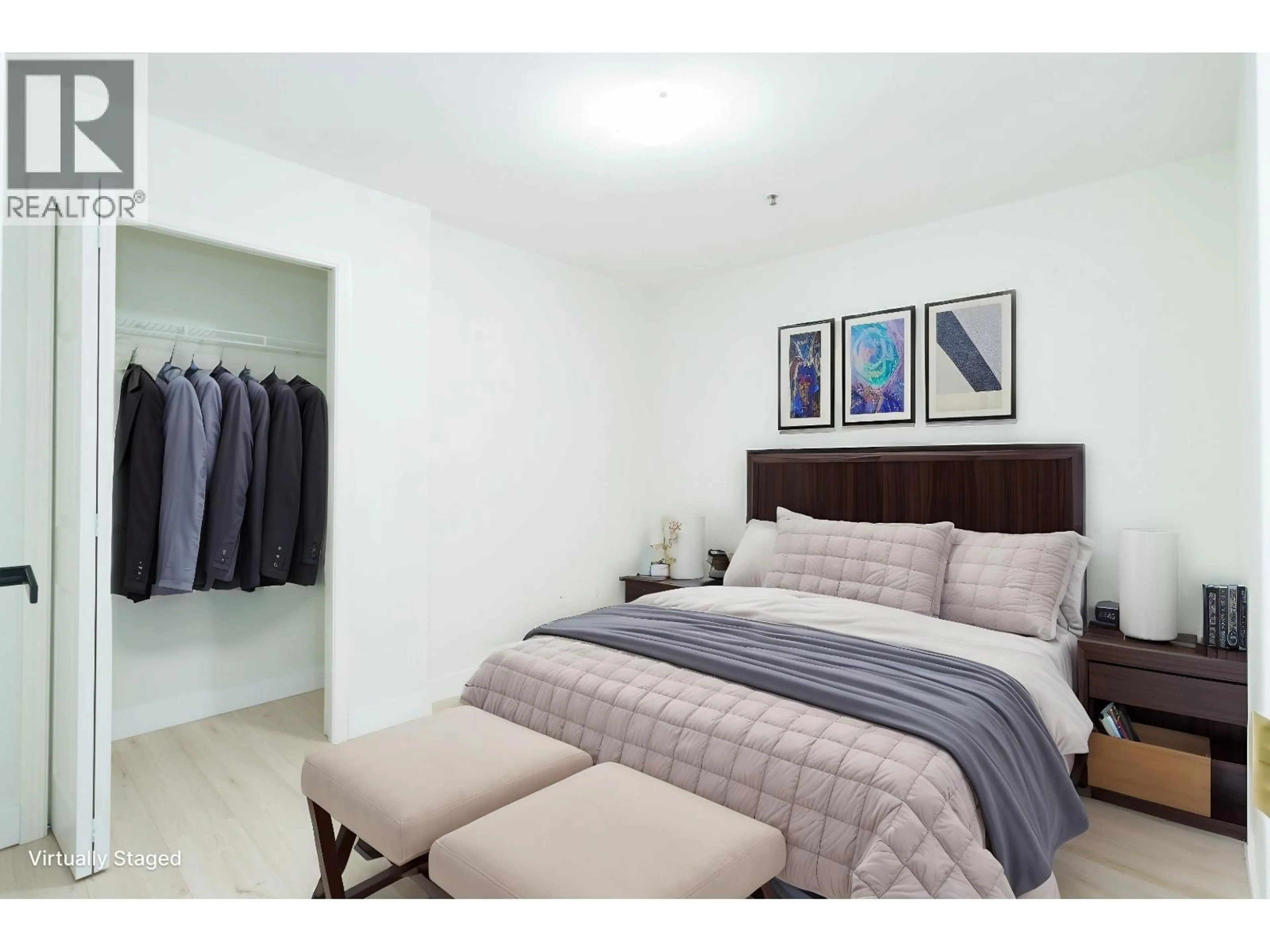 Bedroom with bed, unknown for 201 - 22351 ST ANNE AVENUE, Maple Ridge British Columbia V2X2E7